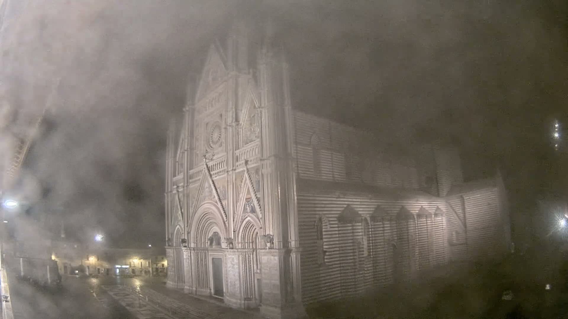 Orvieto Cathedral  Piazza Duomo Square Live Cam - Terni, Umbria, Italy