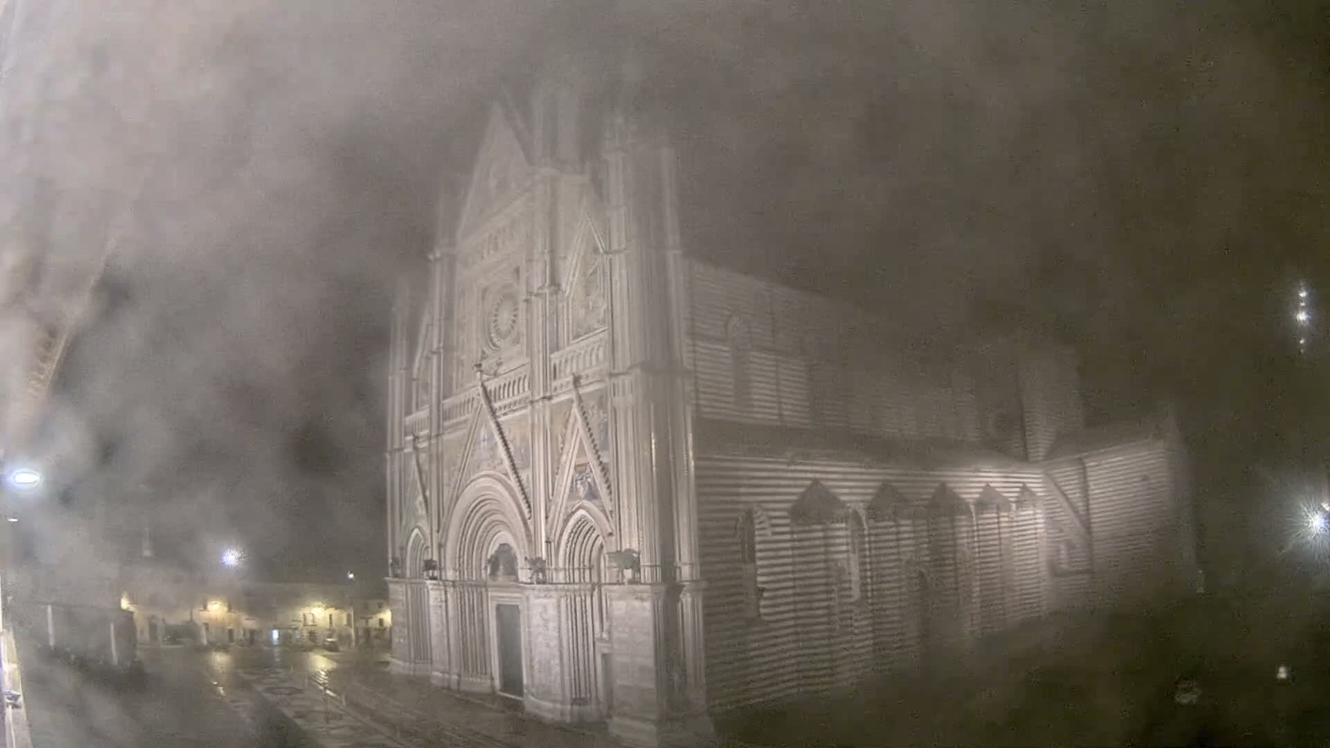 Orvieto Cathedral  Piazza Duomo Square Live Cam - Terni, Umbria, Italy