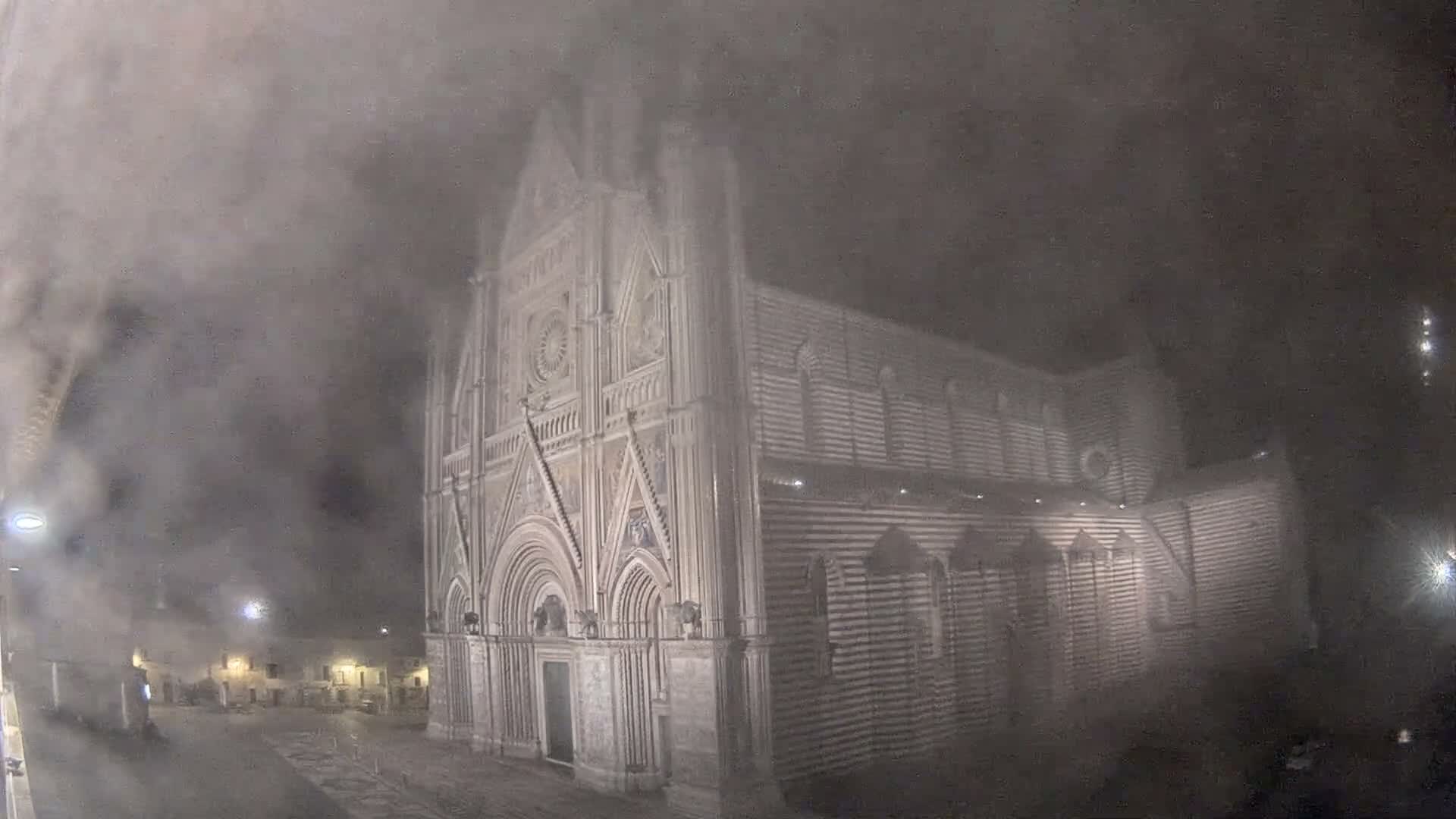 Orvieto Cathedral  Piazza Duomo Square Live Cam - Terni, Umbria, Italy