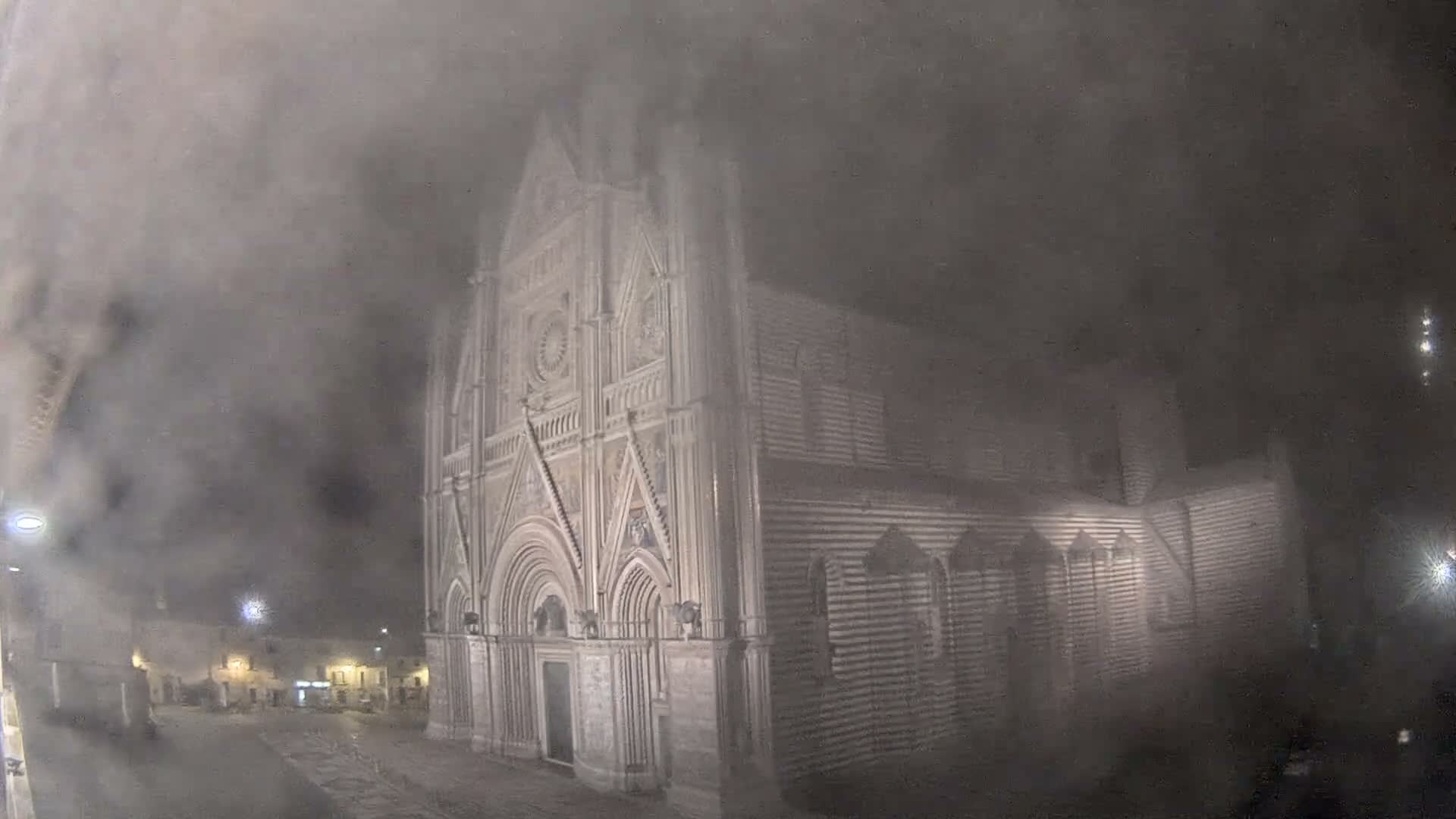 Orvieto Cathedral  Piazza Duomo Square Live Cam - Terni, Umbria, Italy