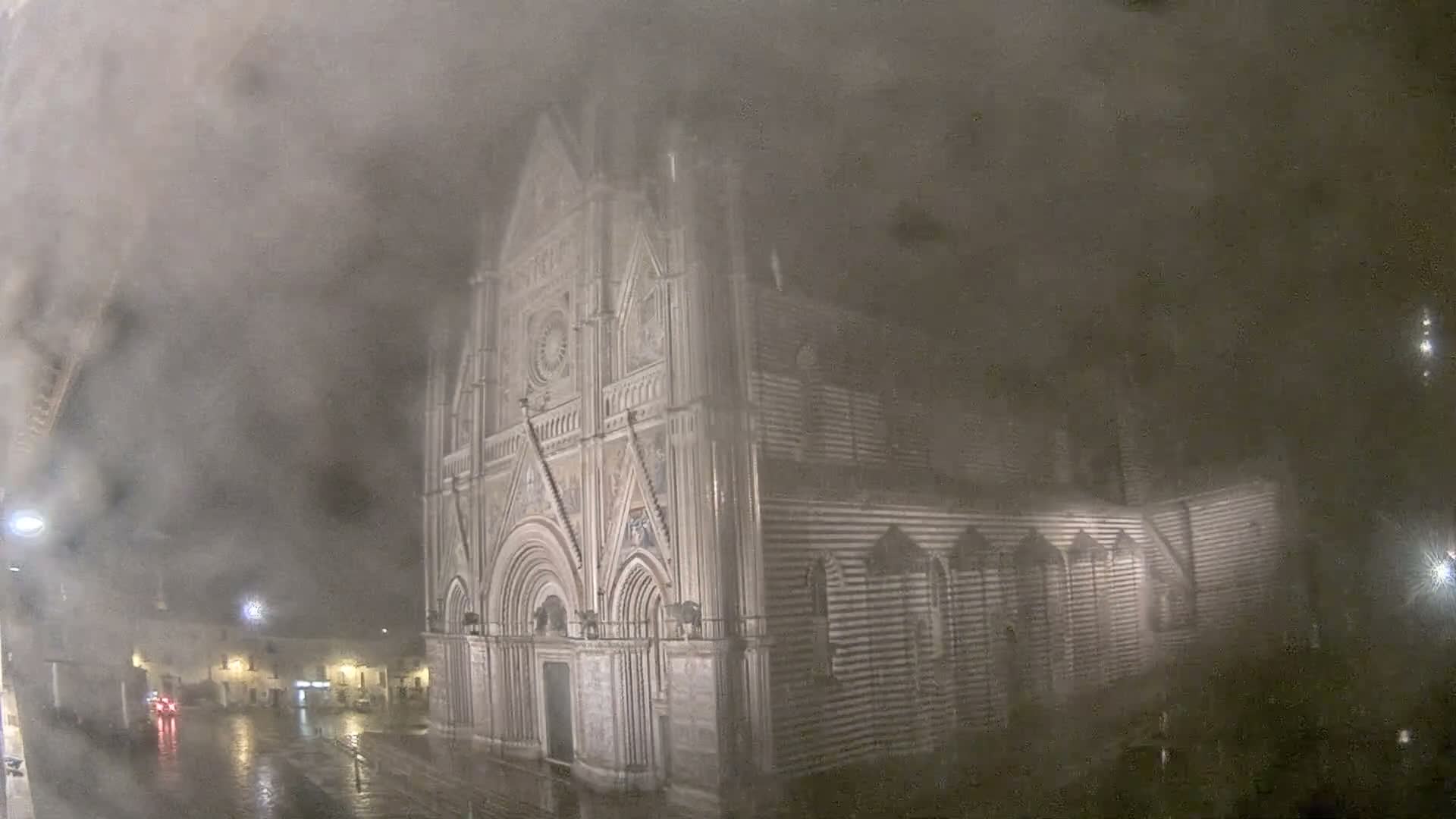 Orvieto Cathedral  Piazza Duomo Square Live Cam - Terni, Umbria, Italy