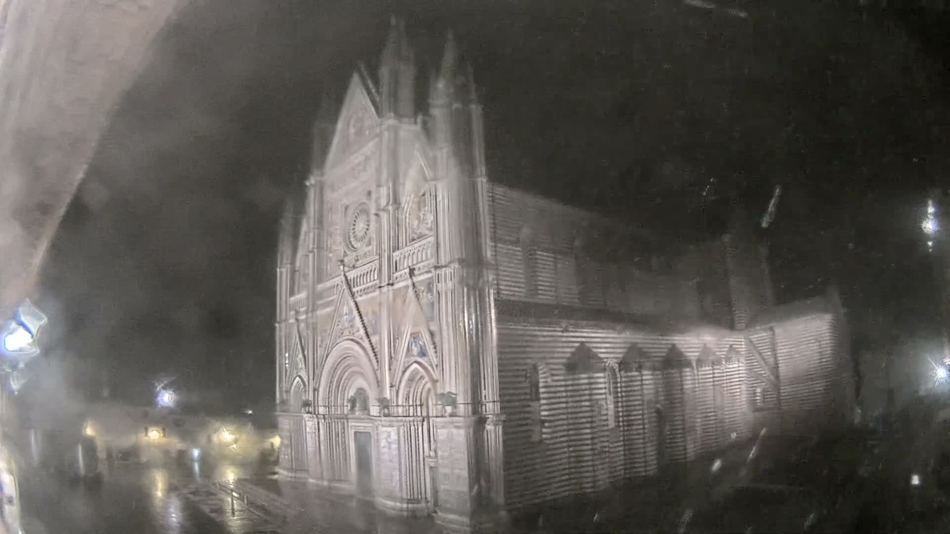 Orvieto Cathedral  Piazza Duomo Square Live Cam - Terni, Umbria, Italy