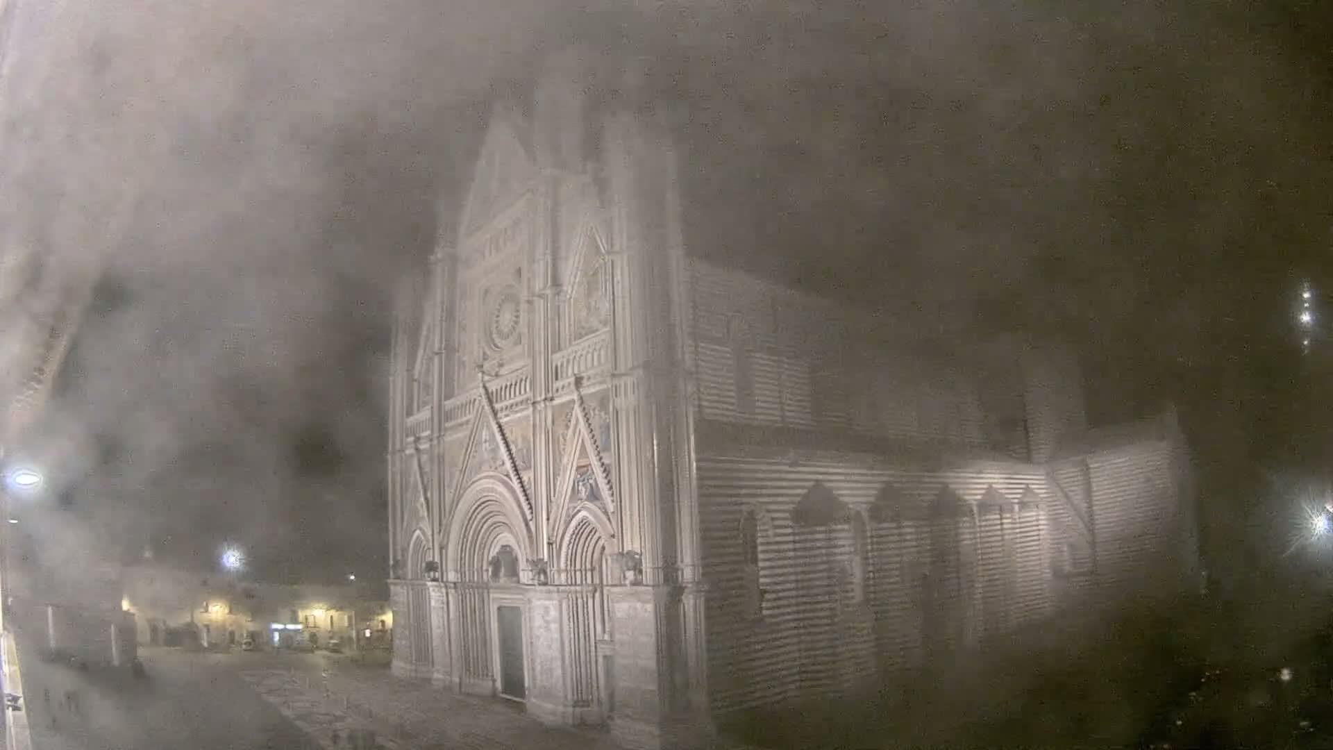 Orvieto Cathedral  Piazza Duomo Square Live Cam - Terni, Umbria, Italy