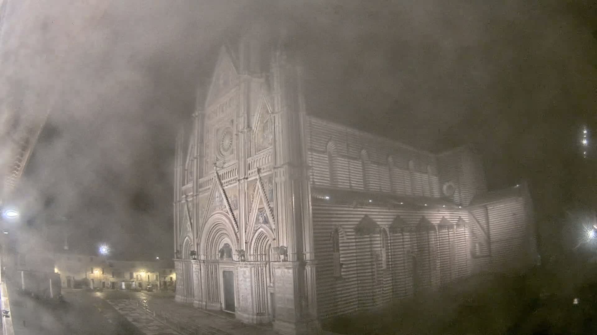 Orvieto Cathedral  Piazza Duomo Square Live Cam - Terni, Umbria, Italy