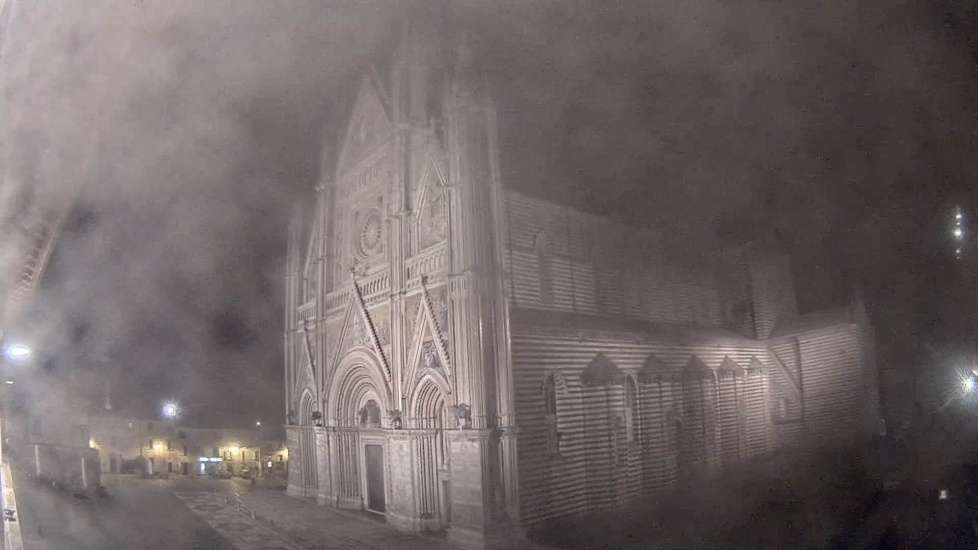 Orvieto Cathedral  Piazza Duomo Square Live Cam - Terni, Umbria, Italy