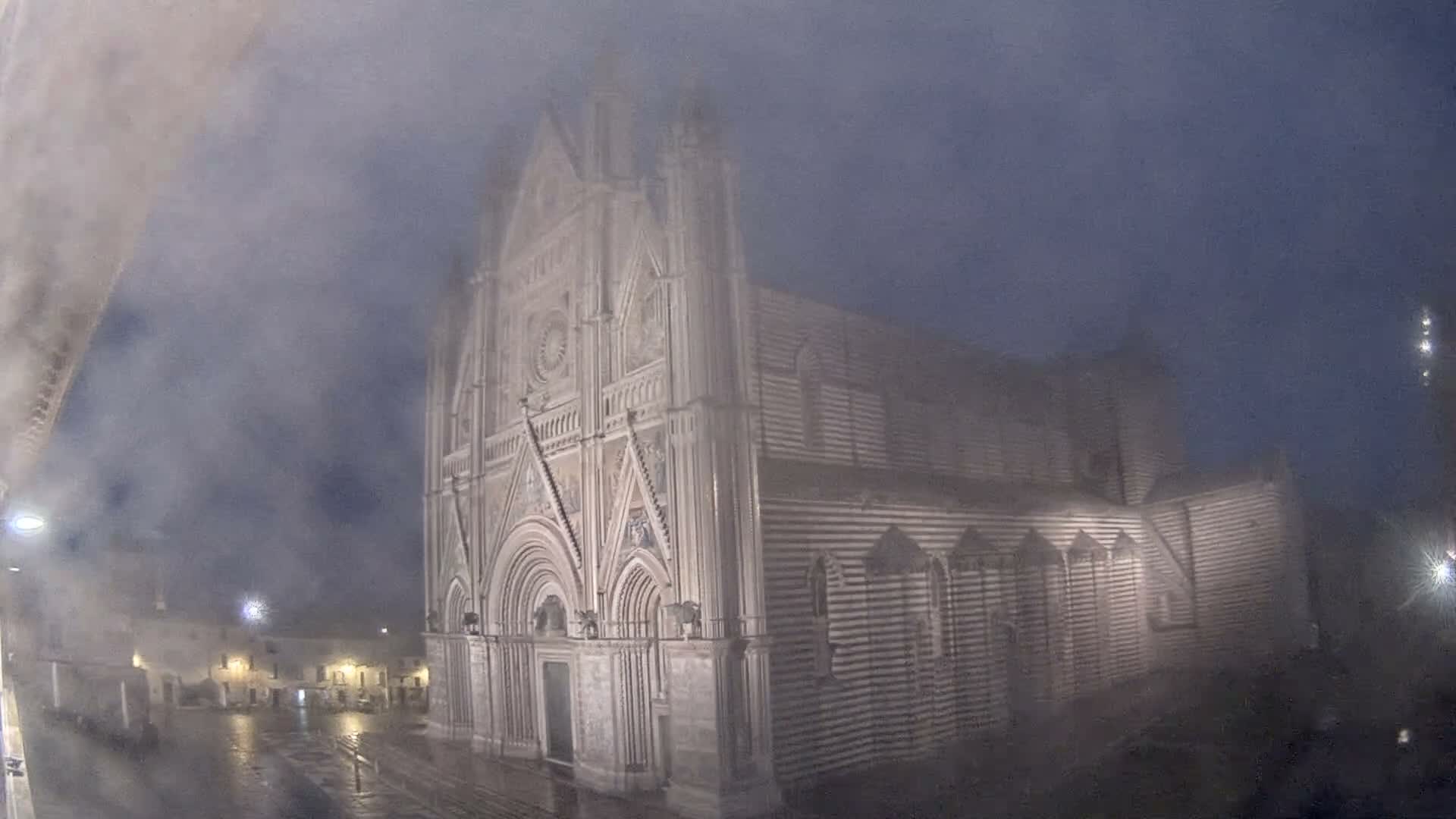 Orvieto Cathedral  Piazza Duomo Square Live Cam - Terni, Umbria, Italy