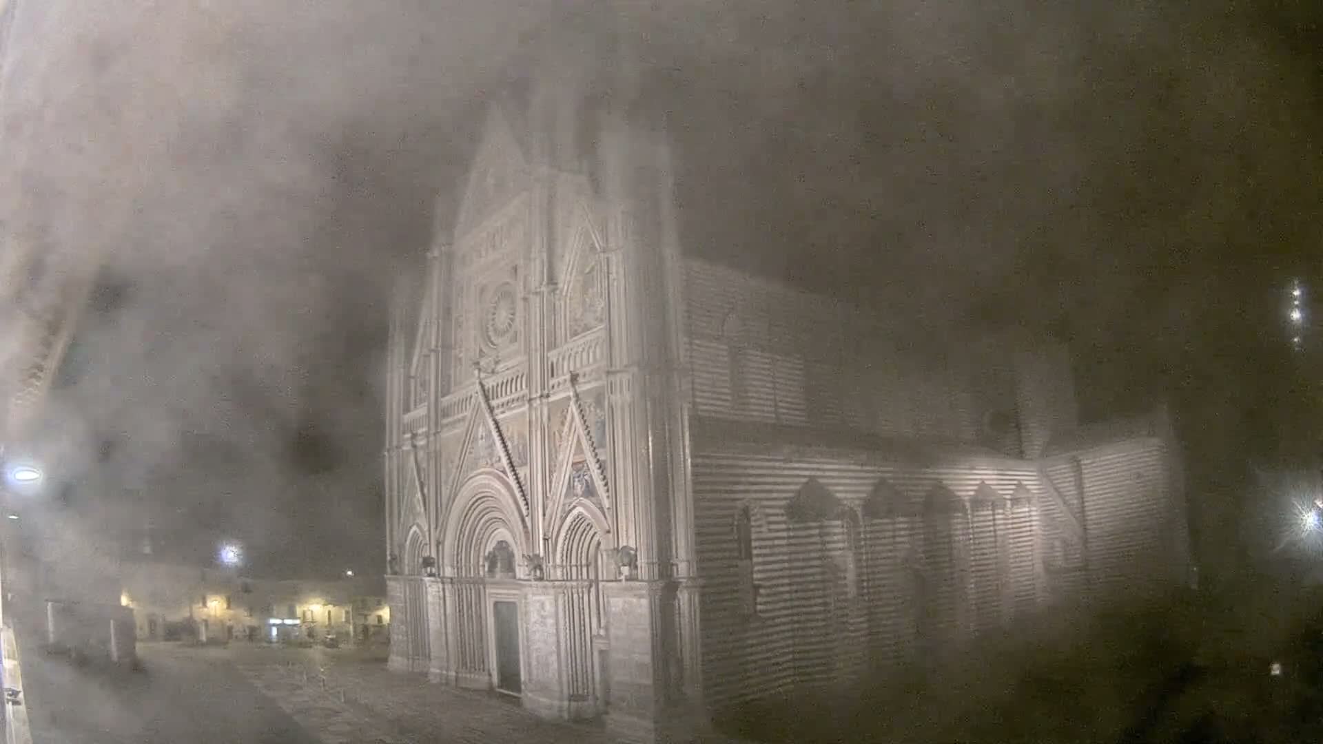 Orvieto Cathedral  Piazza Duomo Square Live Cam - Terni, Umbria, Italy