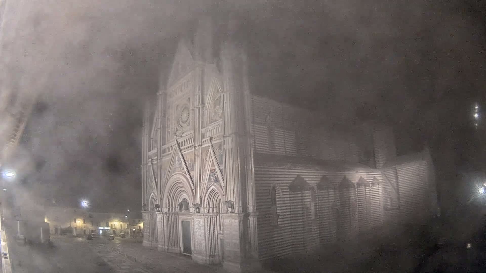 Orvieto Cathedral  Piazza Duomo Square Live Cam - Terni, Umbria, Italy