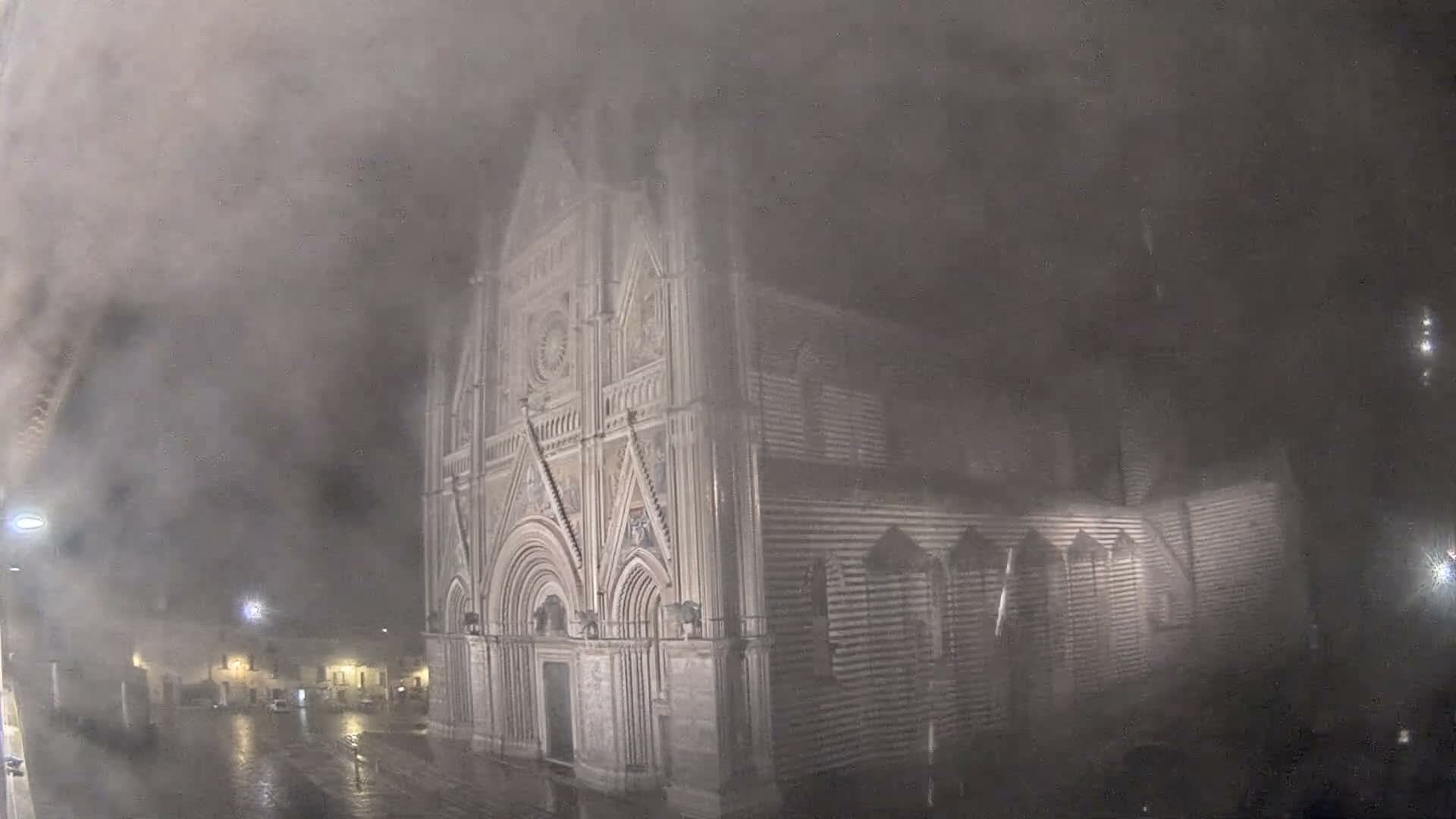 Orvieto Cathedral  Piazza Duomo Square Live Cam - Terni, Umbria, Italy