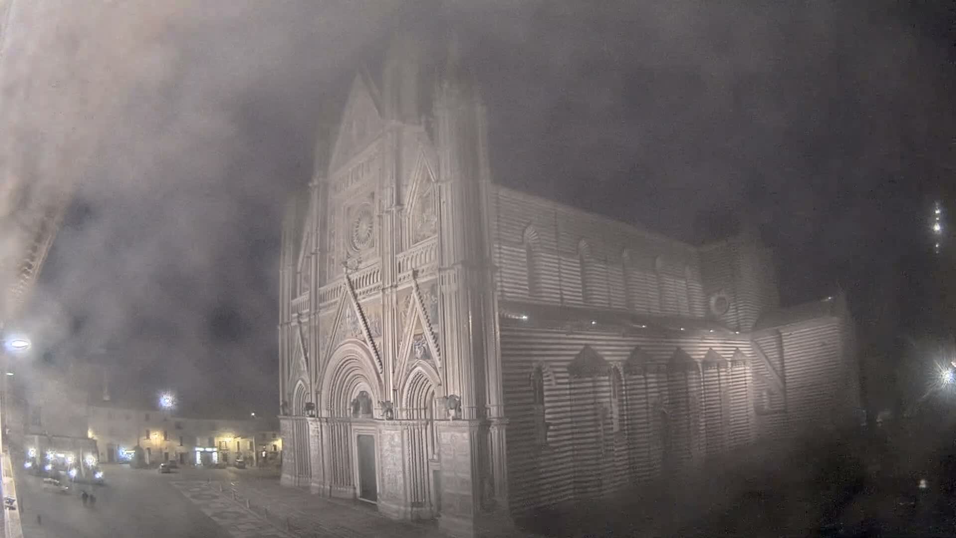 Orvieto Cathedral  Piazza Duomo Square Live Cam - Terni, Umbria, Italy