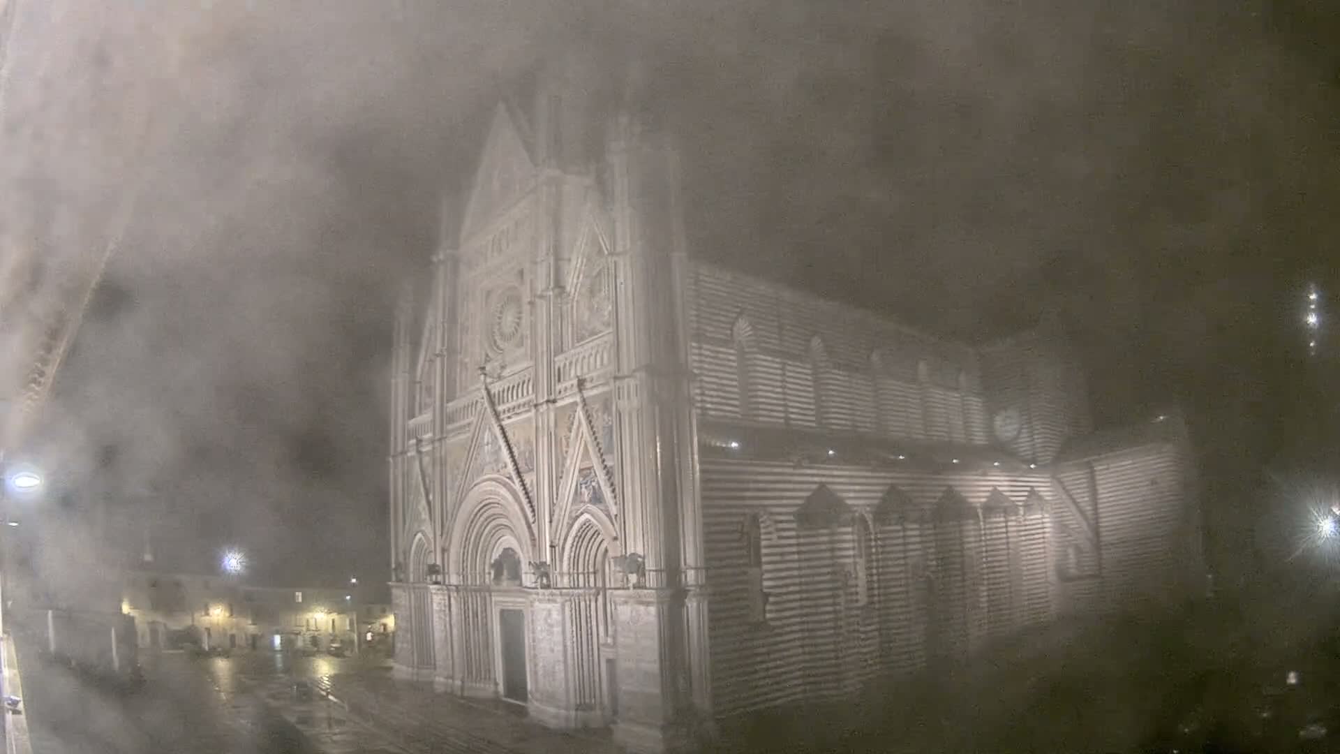 Orvieto Cathedral  Piazza Duomo Square Live Cam - Terni, Umbria, Italy