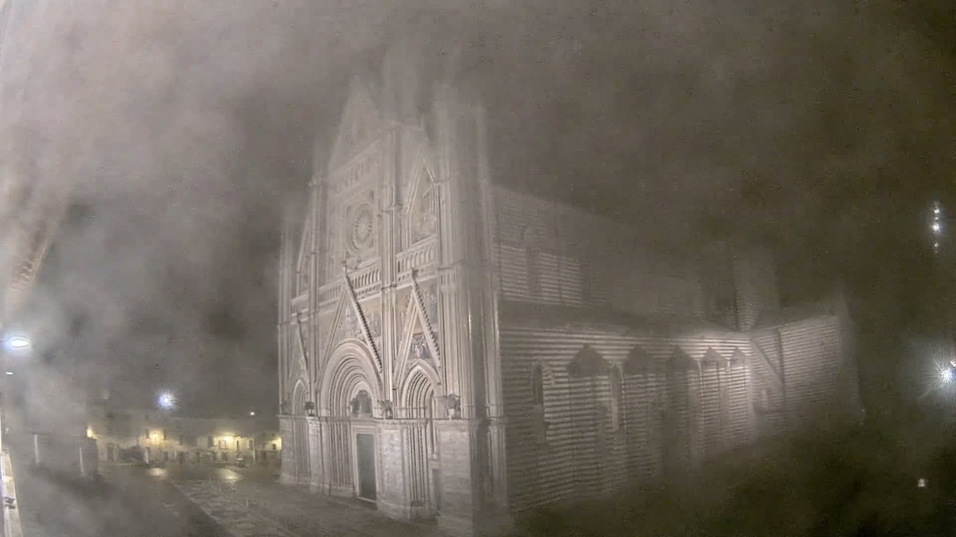 Orvieto Cathedral  Piazza Duomo Square Live Cam - Terni, Umbria, Italy