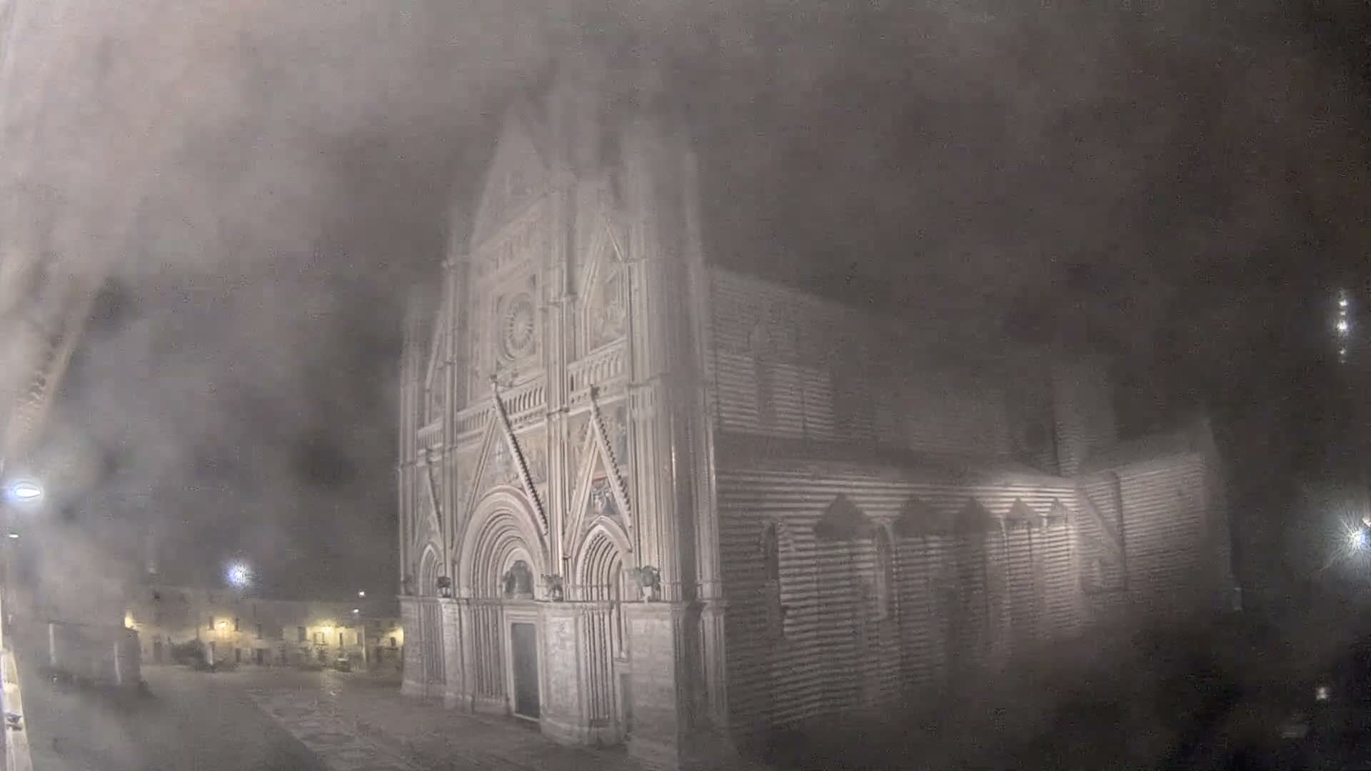Orvieto Cathedral  Piazza Duomo Square Live Cam - Terni, Umbria, Italy