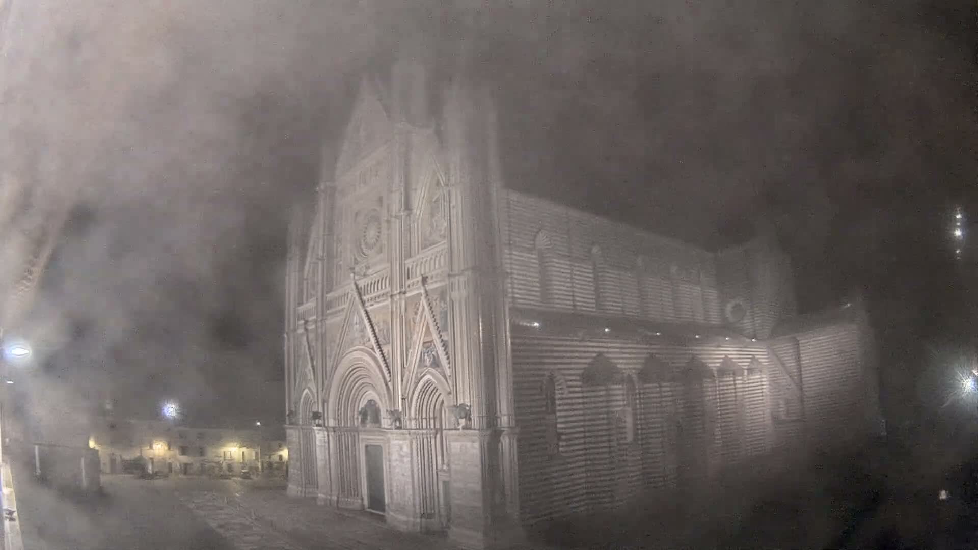Orvieto Cathedral  Piazza Duomo Square Live Cam - Terni, Umbria, Italy