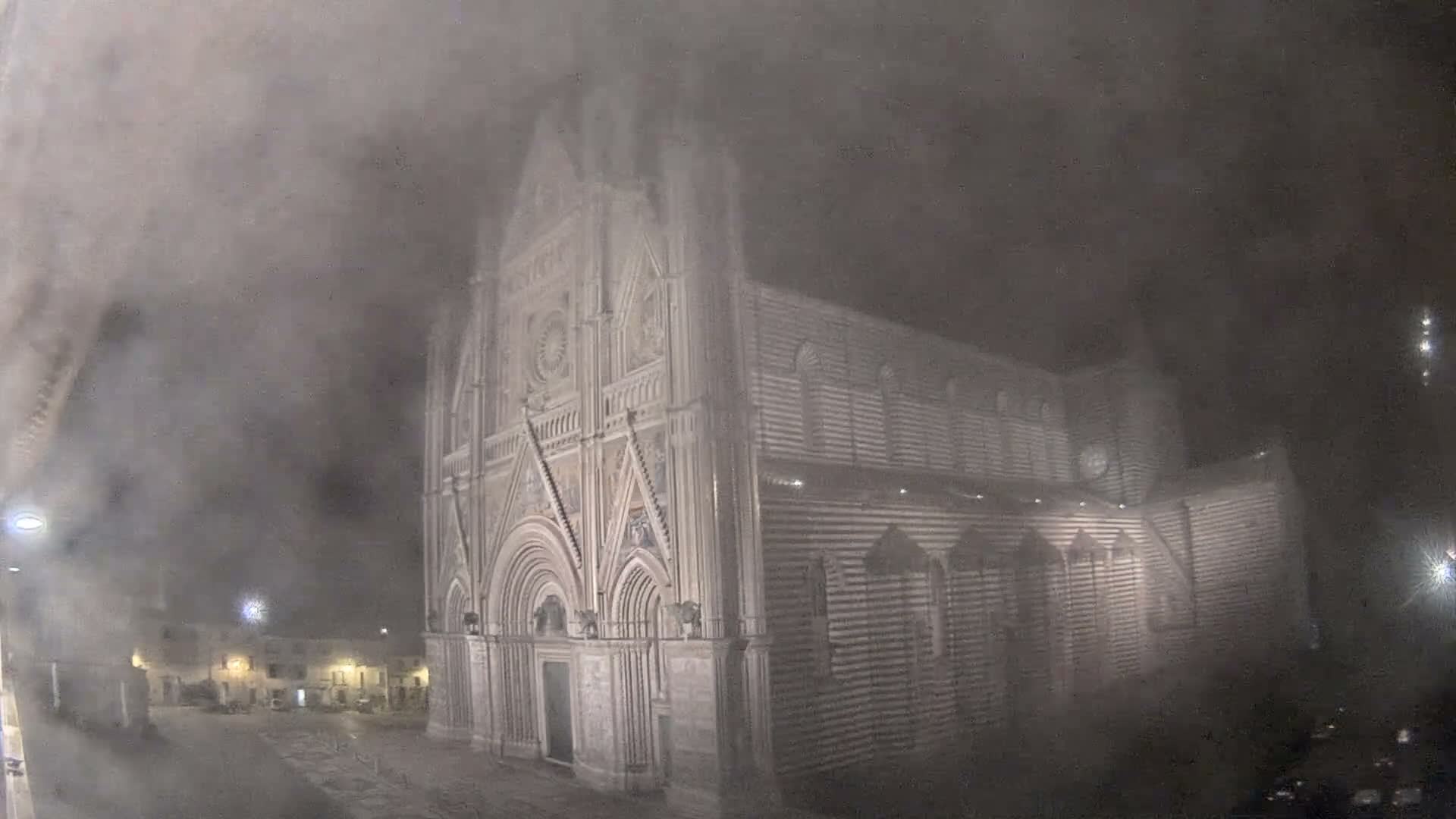 Orvieto Cathedral  Piazza Duomo Square Live Cam - Terni, Umbria, Italy