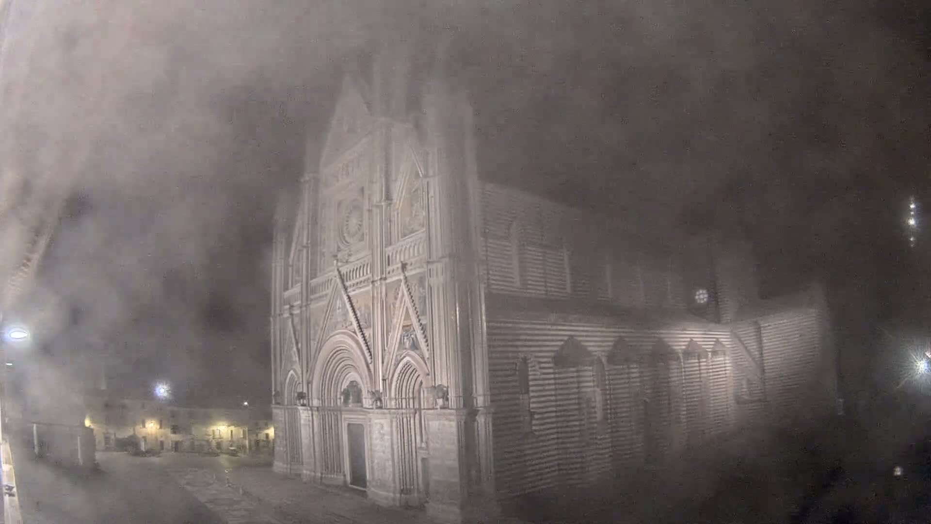 Orvieto Cathedral  Piazza Duomo Square Live Cam - Terni, Umbria, Italy