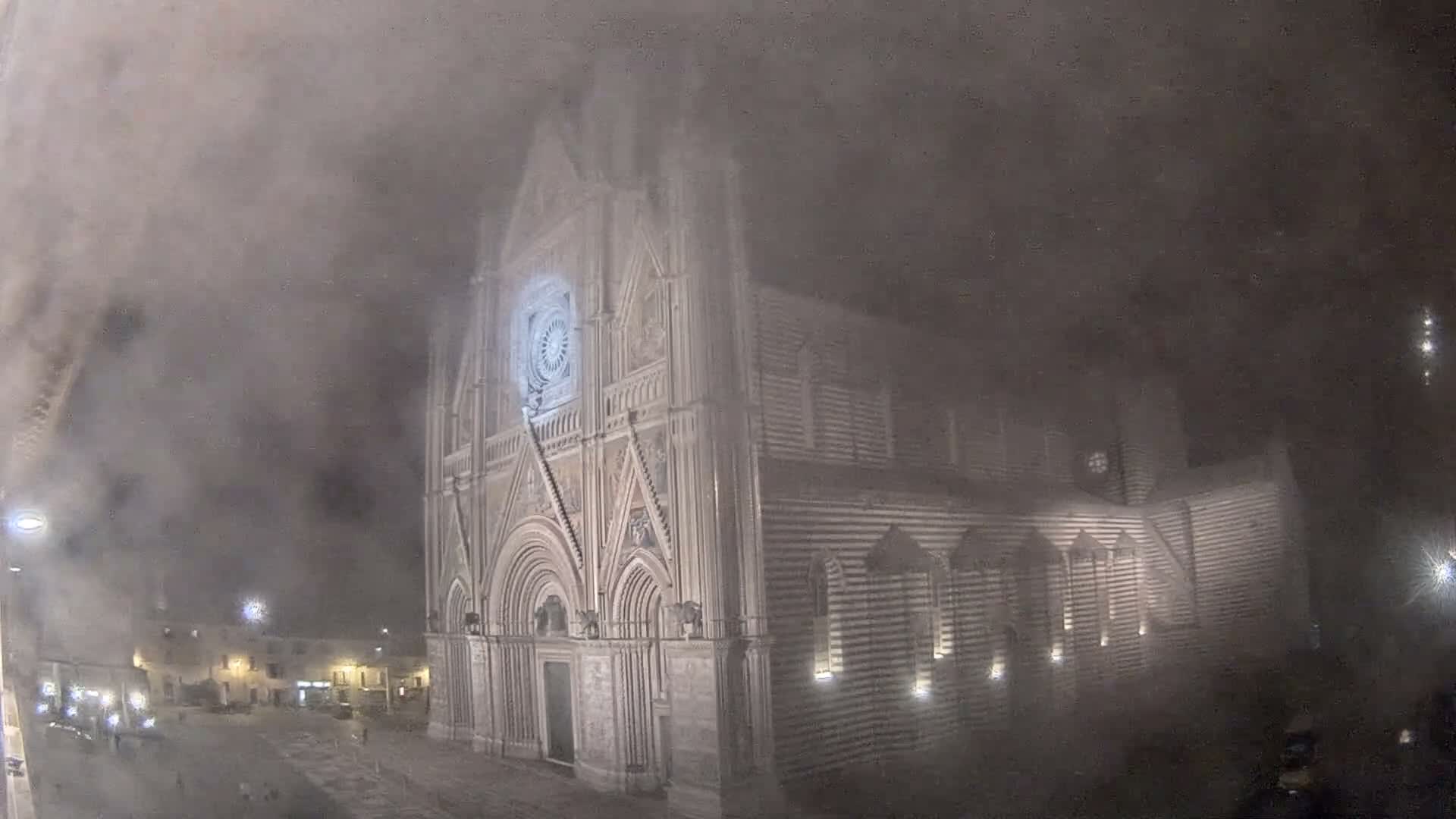Orvieto Cathedral  Piazza Duomo Square Live Cam - Terni, Umbria, Italy