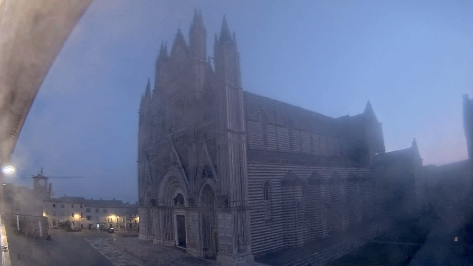 Orvieto Cathedral  Piazza Duomo Square Live Cam - Terni, Umbria, Italy