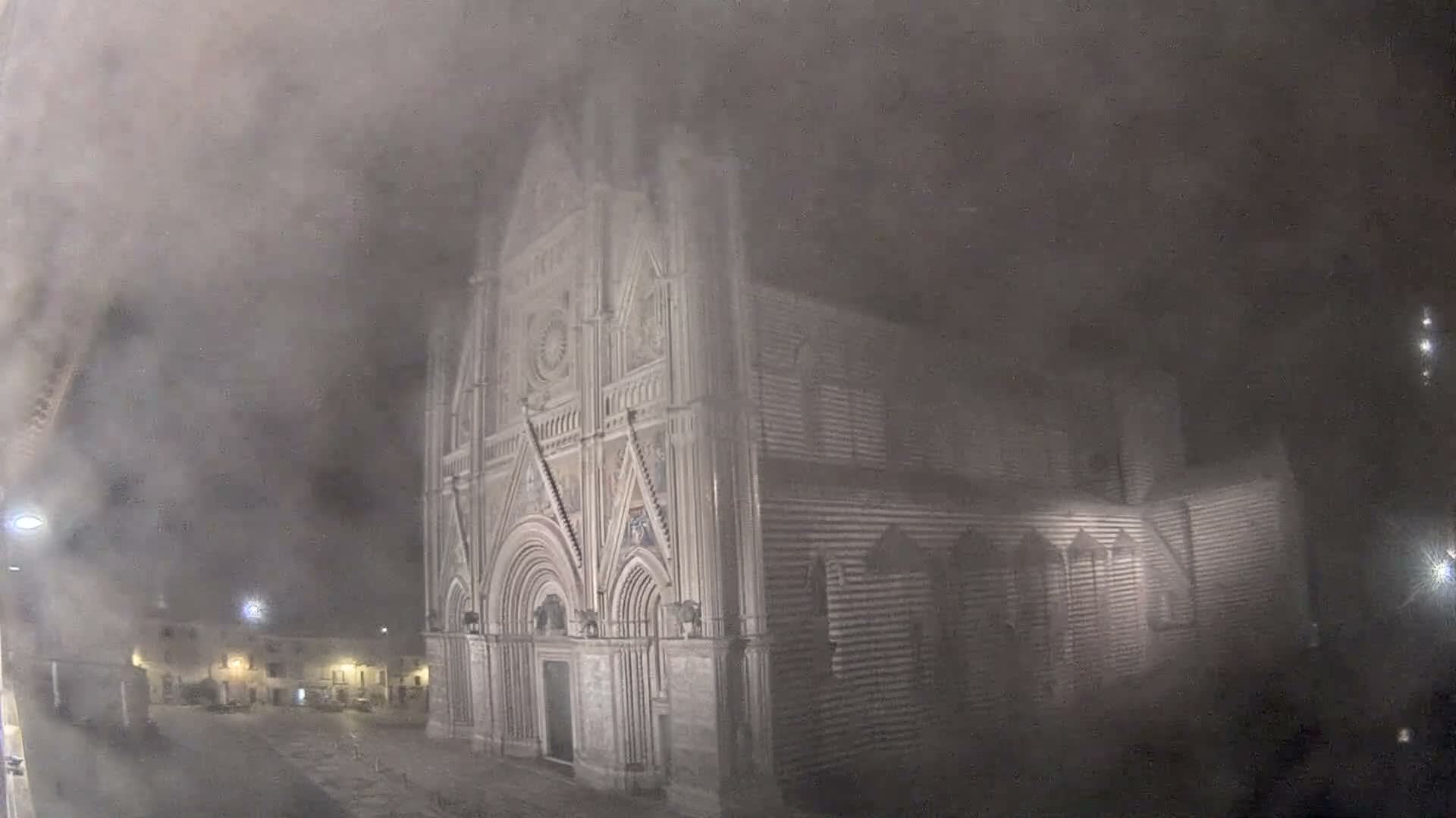 Orvieto Cathedral  Piazza Duomo Square Live Cam - Terni, Umbria, Italy
