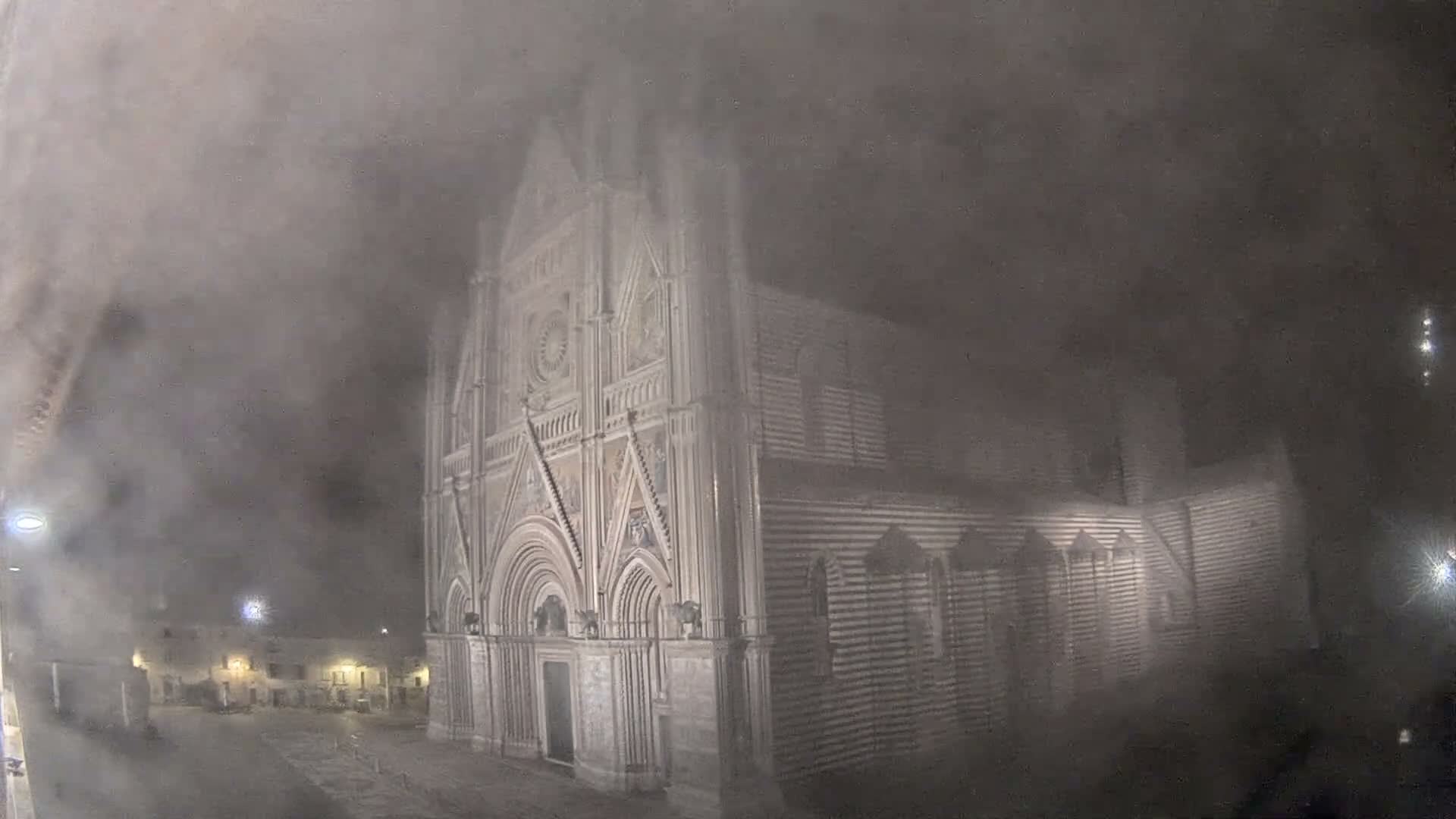 Orvieto Cathedral  Piazza Duomo Square Live Cam - Terni, Umbria, Italy