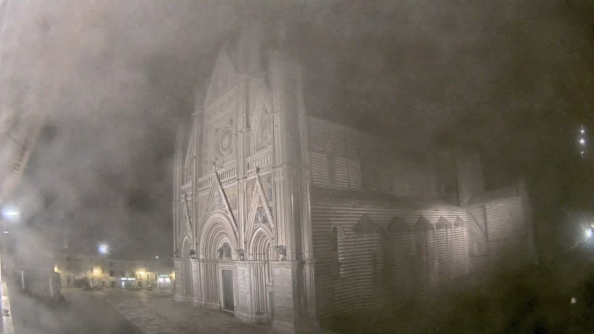 Orvieto Cathedral  Piazza Duomo Square Live Cam - Terni, Umbria, Italy