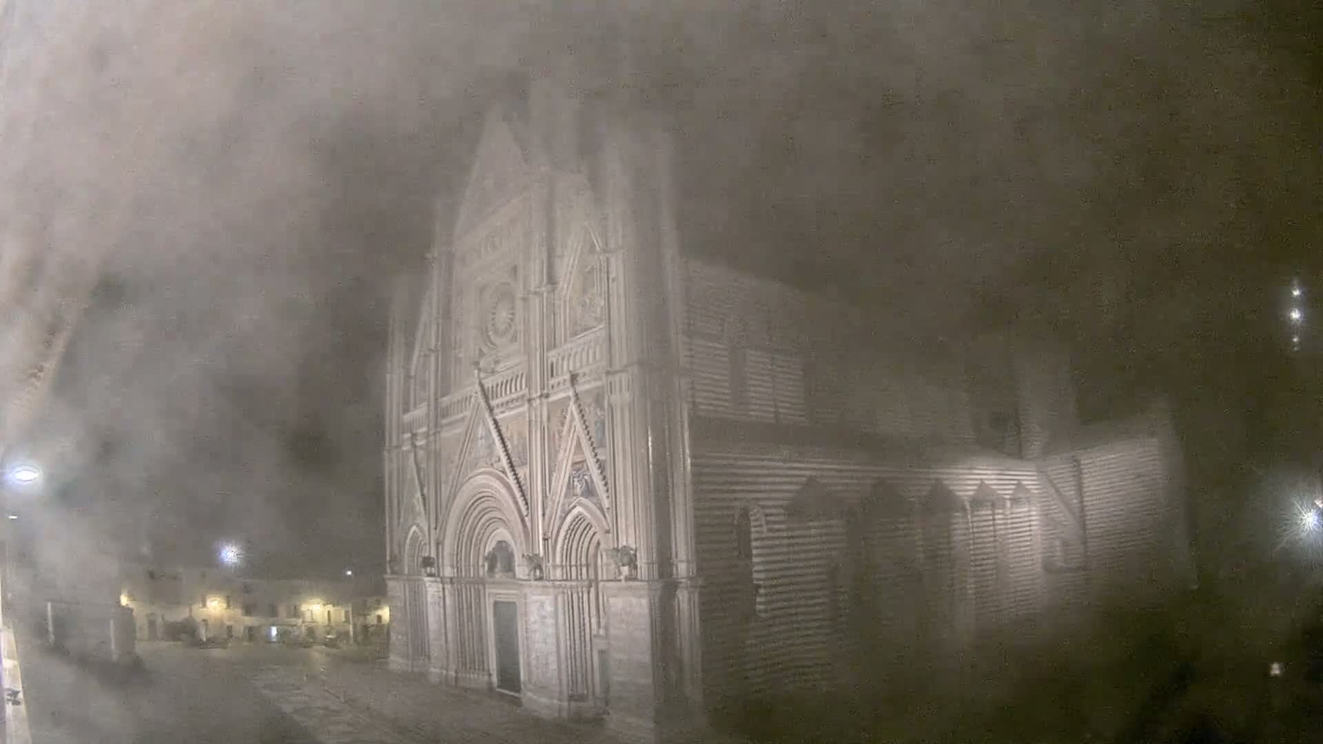 Orvieto Cathedral  Piazza Duomo Square Live Cam - Terni, Umbria, Italy