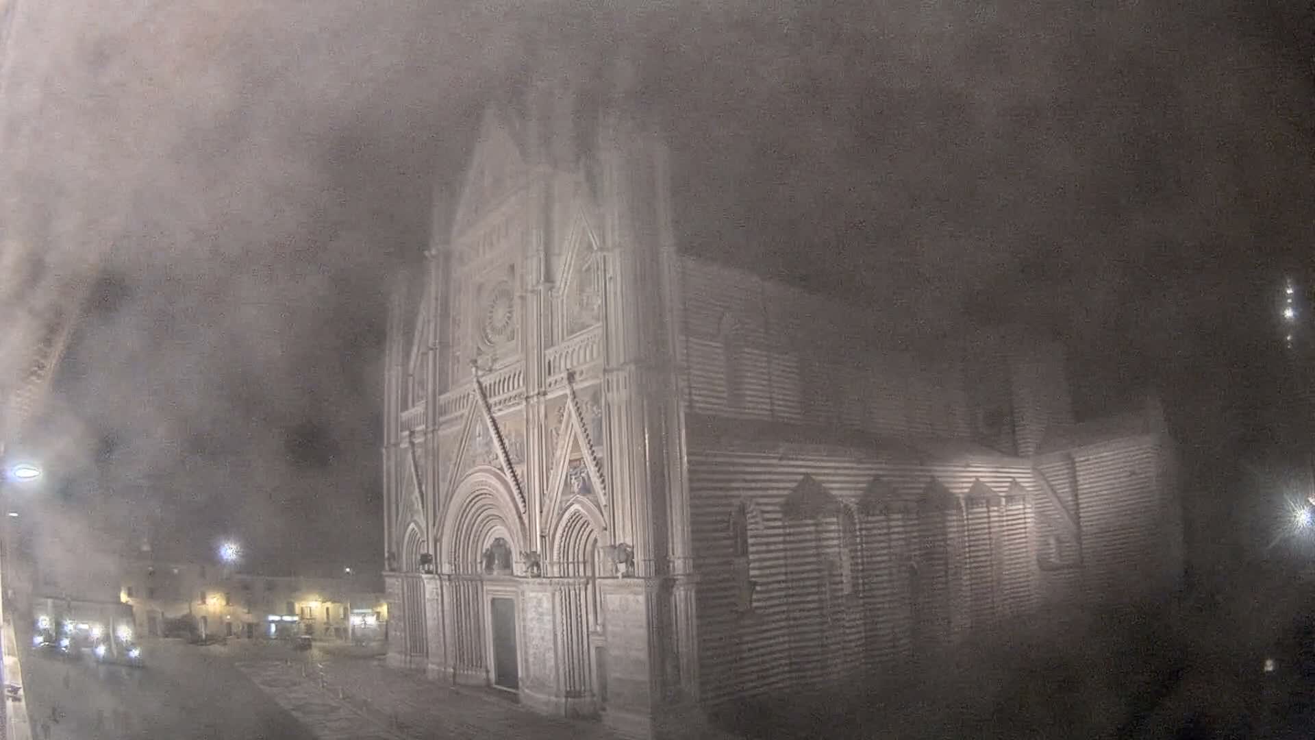 Orvieto Cathedral  Piazza Duomo Square Live Cam - Terni, Umbria, Italy