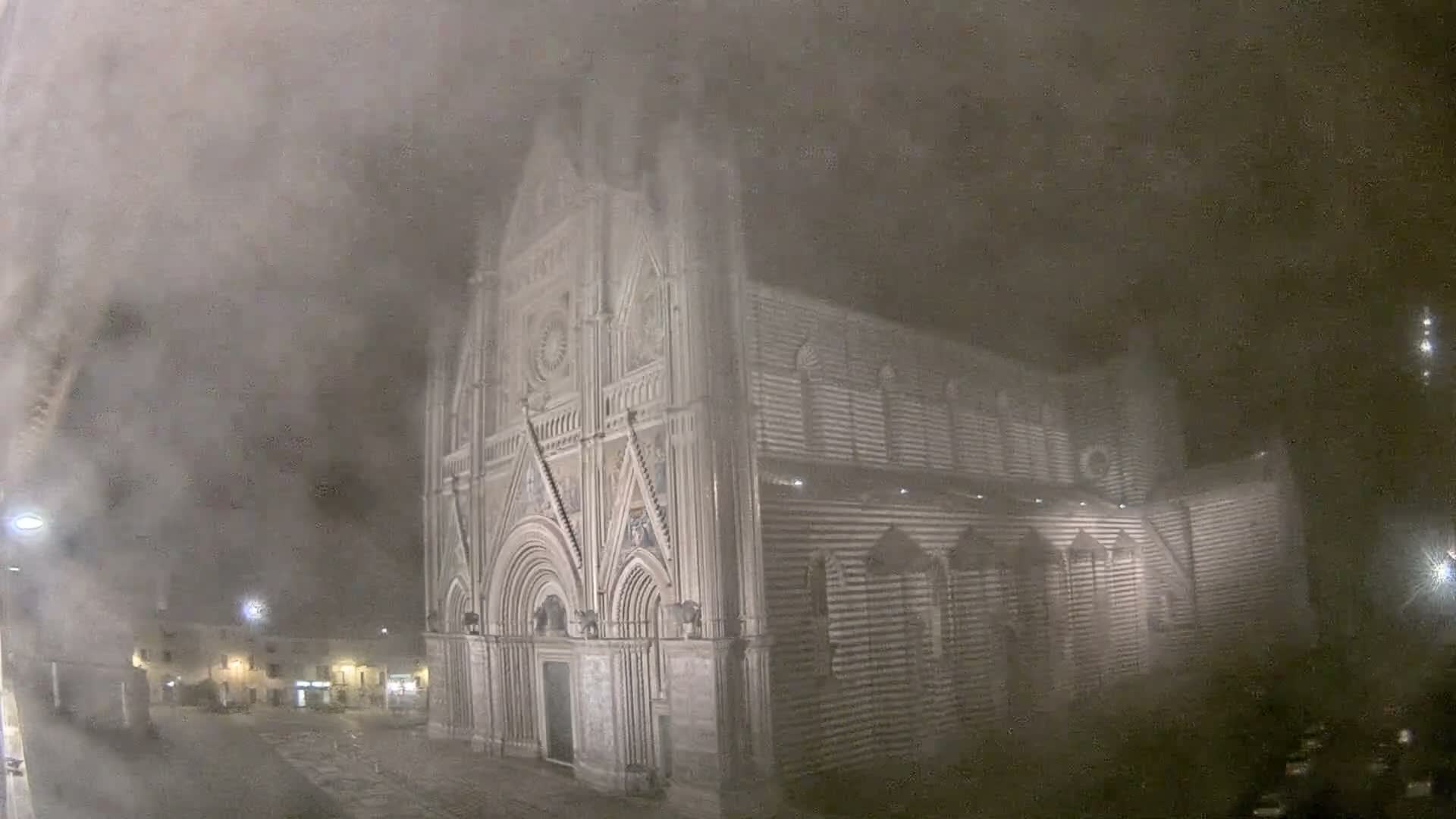 Orvieto Cathedral  Piazza Duomo Square Live Cam - Terni, Umbria, Italy