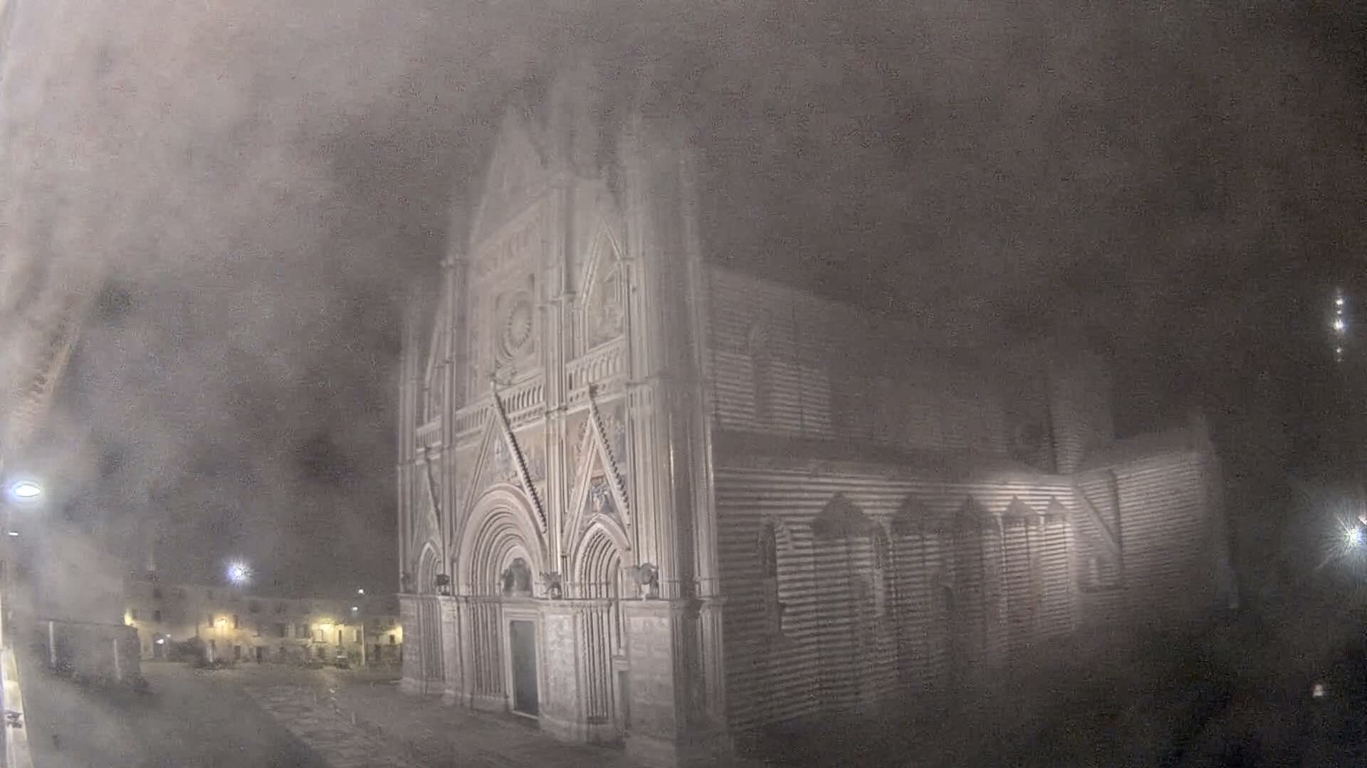 Orvieto Cathedral  Piazza Duomo Square Live Cam - Terni, Umbria, Italy