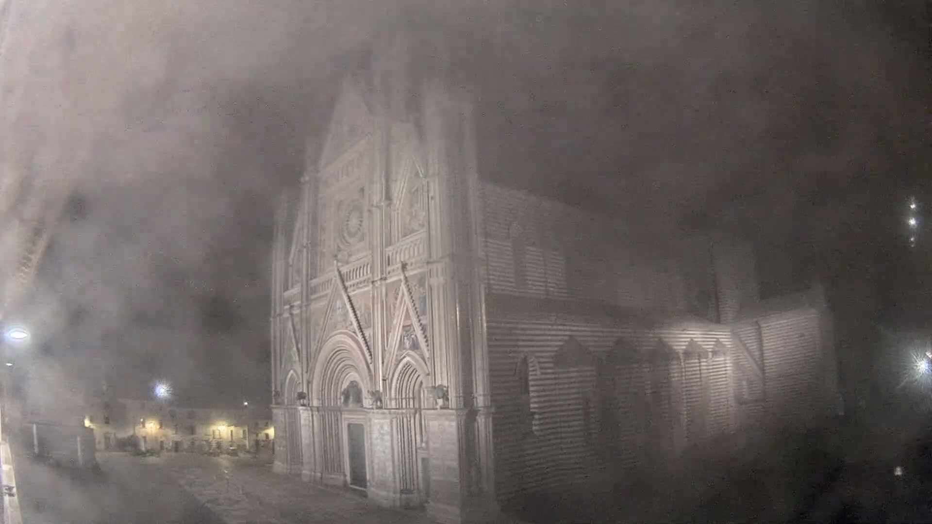 Orvieto Cathedral  Piazza Duomo Square Live Cam - Terni, Umbria, Italy