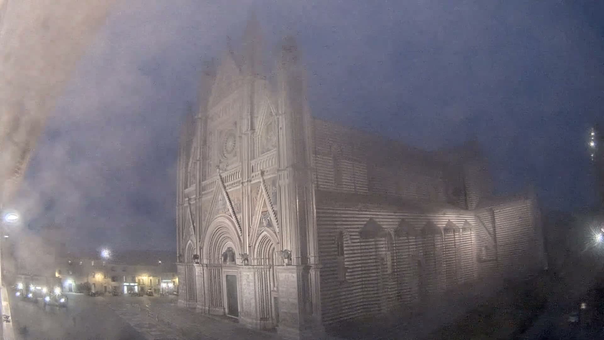 Orvieto Cathedral  Piazza Duomo Square Live Cam - Terni, Umbria, Italy