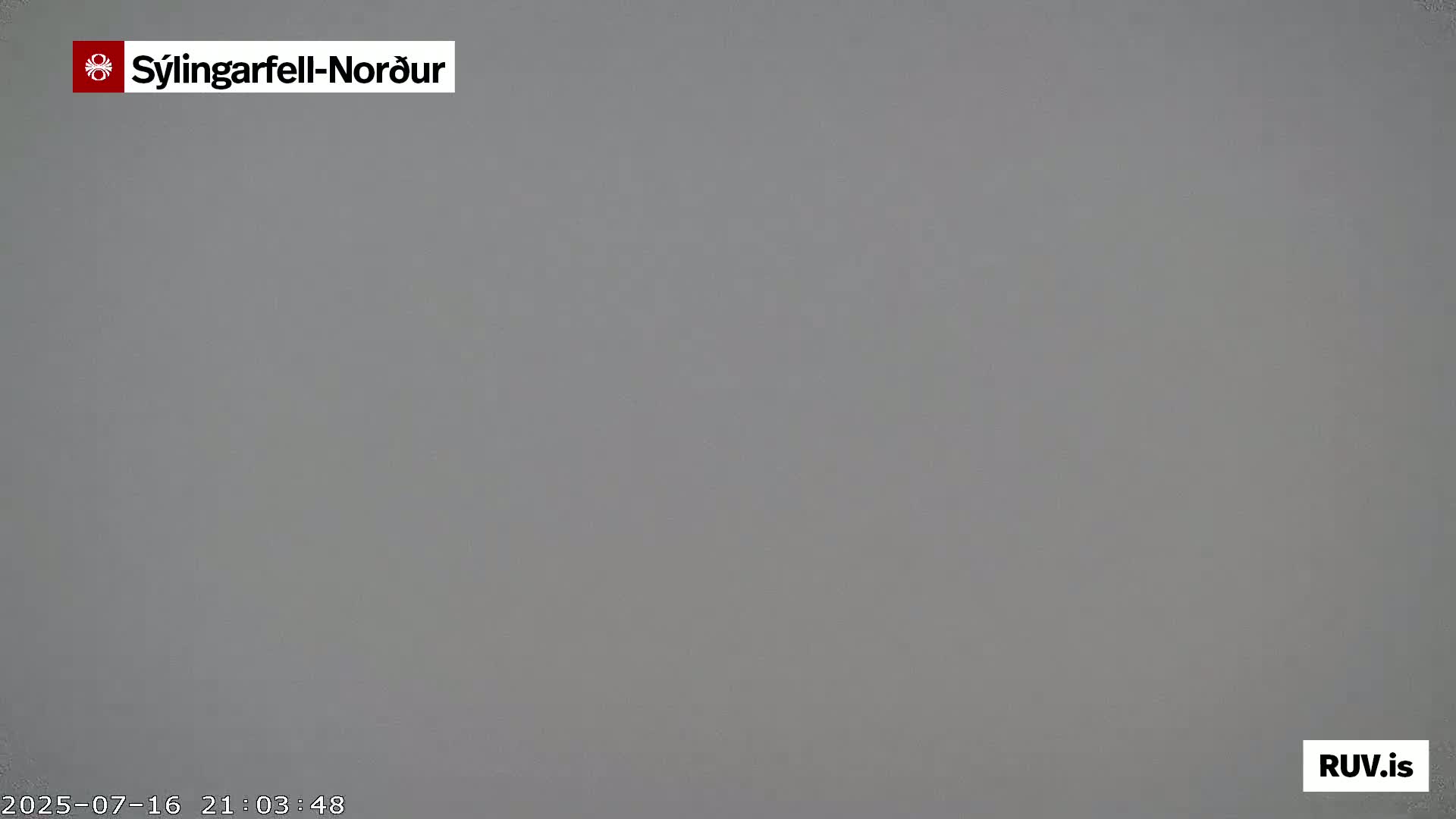 Sýlingarfell Tuya Volcano towards North PTZ Live Cam - Grindavik, Grindavikurbaer (Grindavíkurbær), Southern Peninsula (Suðurnes), Iceland