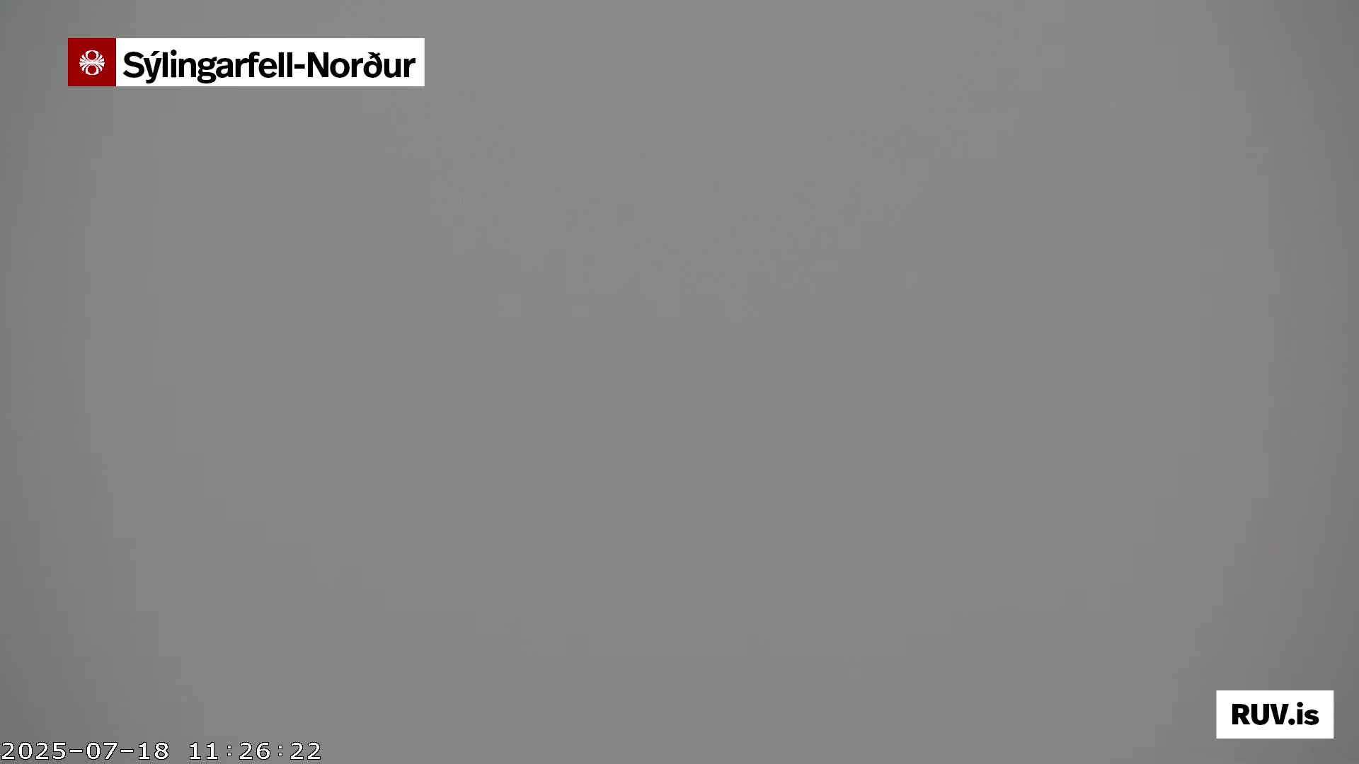 Sýlingarfell Tuya Volcano towards North PTZ Live Cam - Grindavik, Grindavikurbaer (Grindavíkurbær), Southern Peninsula (Suðurnes), Iceland