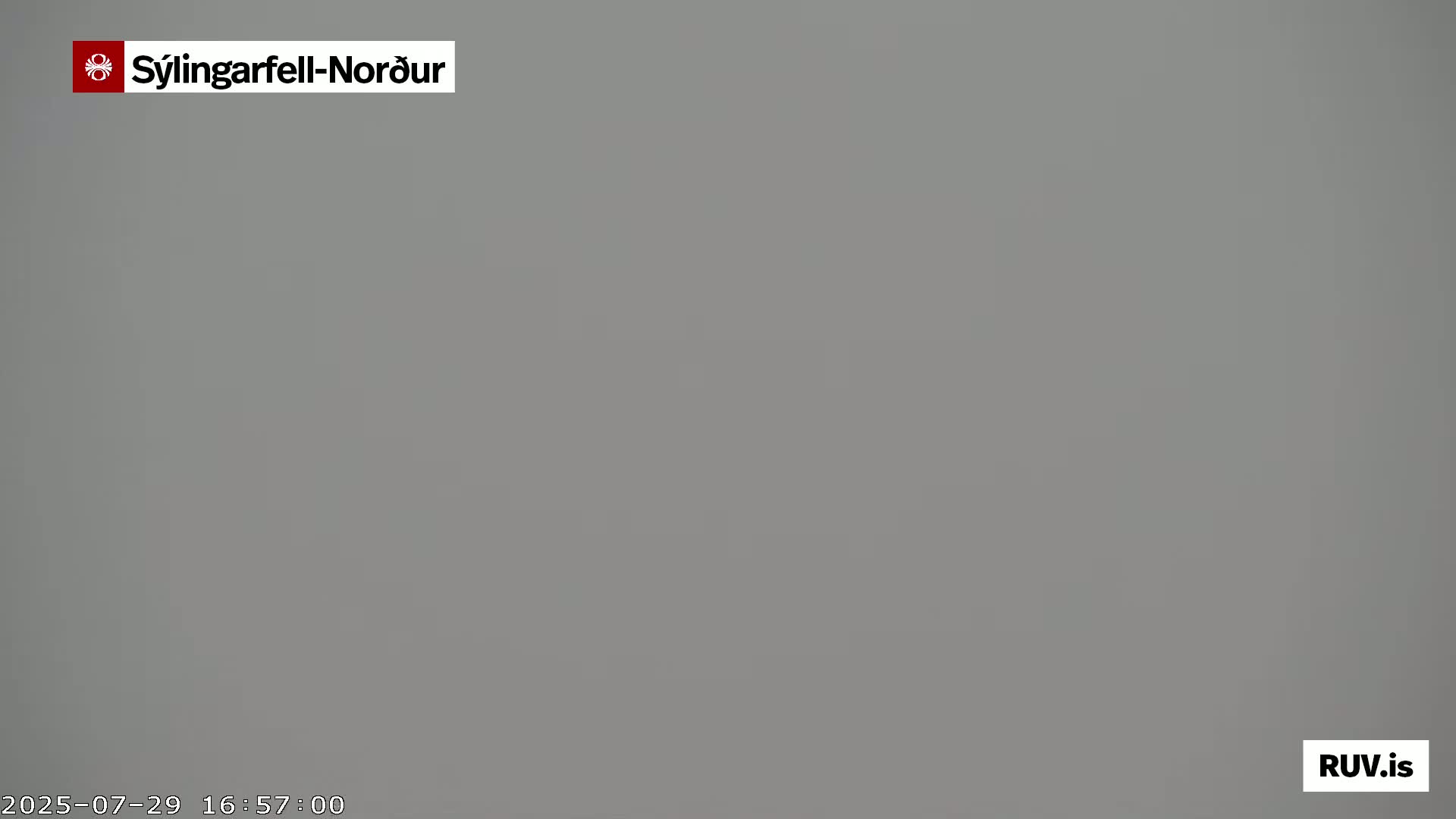 Sýlingarfell Tuya Volcano towards North PTZ Live Cam - Grindavik, Grindavikurbaer (Grindavíkurbær), Southern Peninsula (Suðurnes), Iceland