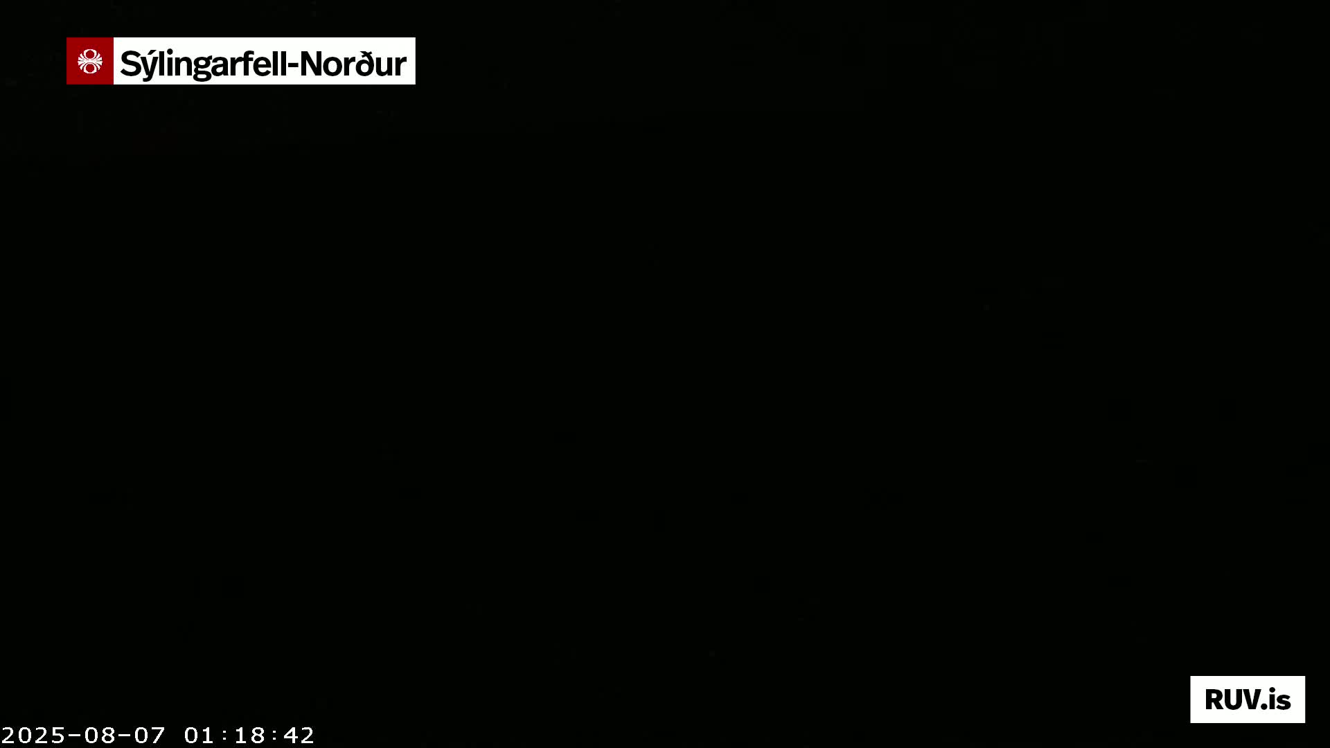 Sýlingarfell Tuya Volcano towards North PTZ Live Cam - Grindavik, Grindavikurbaer (Grindavíkurbær), Southern Peninsula (Suðurnes), Iceland