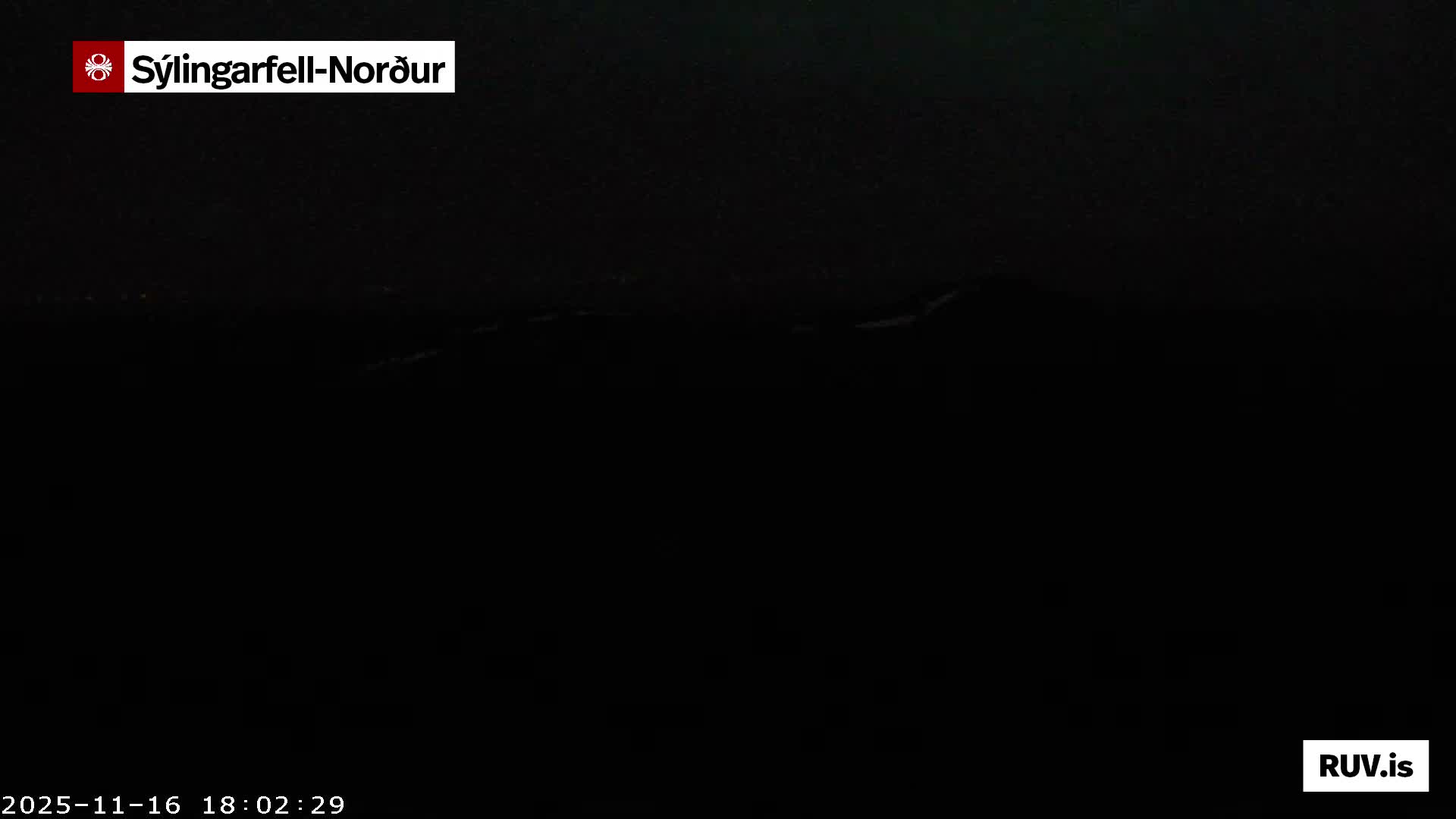 Sýlingarfell Tuya Volcano towards North PTZ Live Cam - Grindavik, Grindavikurbaer (Grindavíkurbær), Southern Peninsula (Suðurnes), Iceland