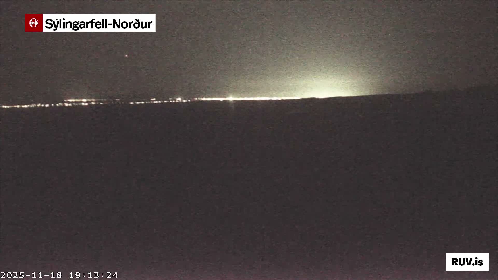 Sýlingarfell Tuya Volcano towards North PTZ Live Cam - Grindavik, Grindavikurbaer (Grindavíkurbær), Southern Peninsula (Suðurnes), Iceland