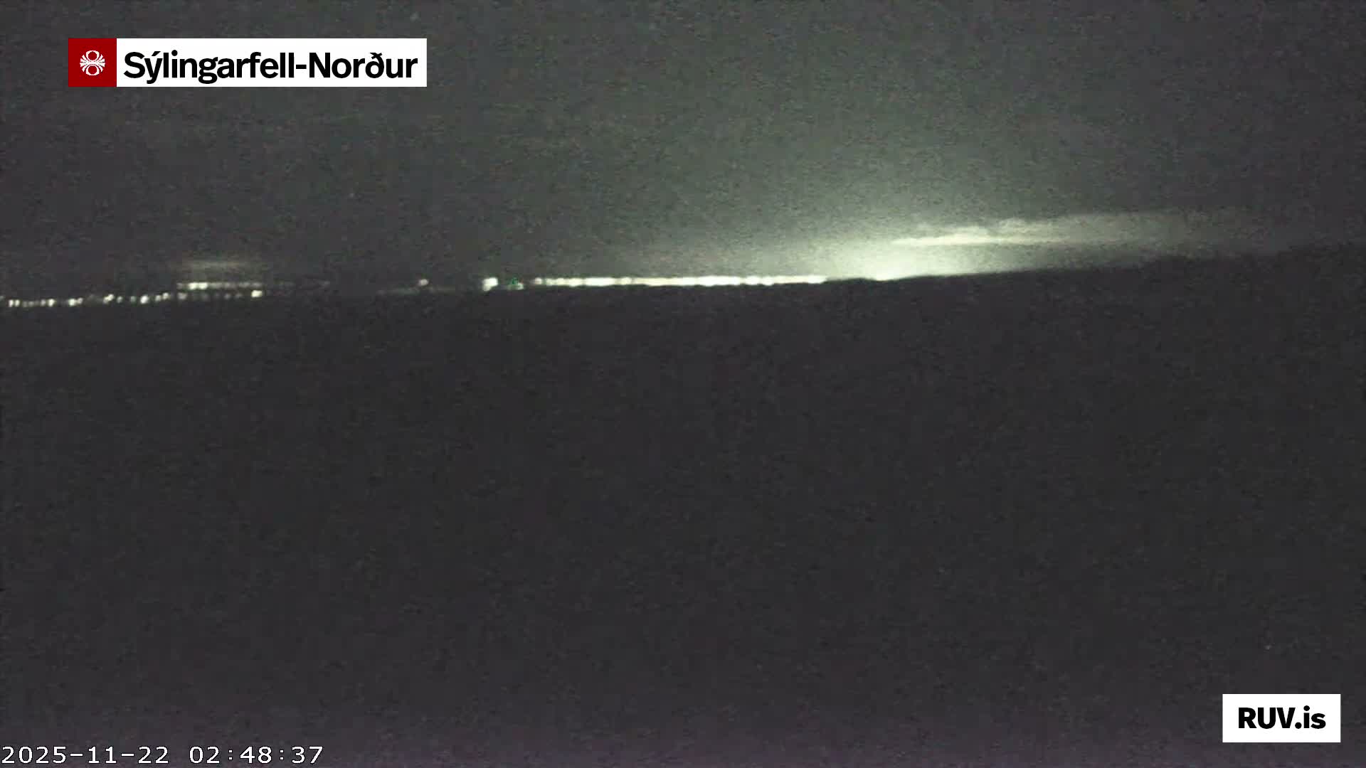 Sýlingarfell Tuya Volcano towards North PTZ Live Cam - Grindavik, Grindavikurbaer (Grindavíkurbær), Southern Peninsula (Suðurnes), Iceland