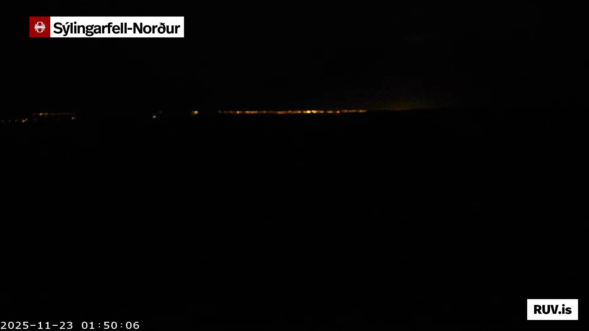 Sýlingarfell Tuya Volcano towards North PTZ Live Cam - Grindavik, Grindavikurbaer (Grindavíkurbær), Southern Peninsula (Suðurnes), Iceland