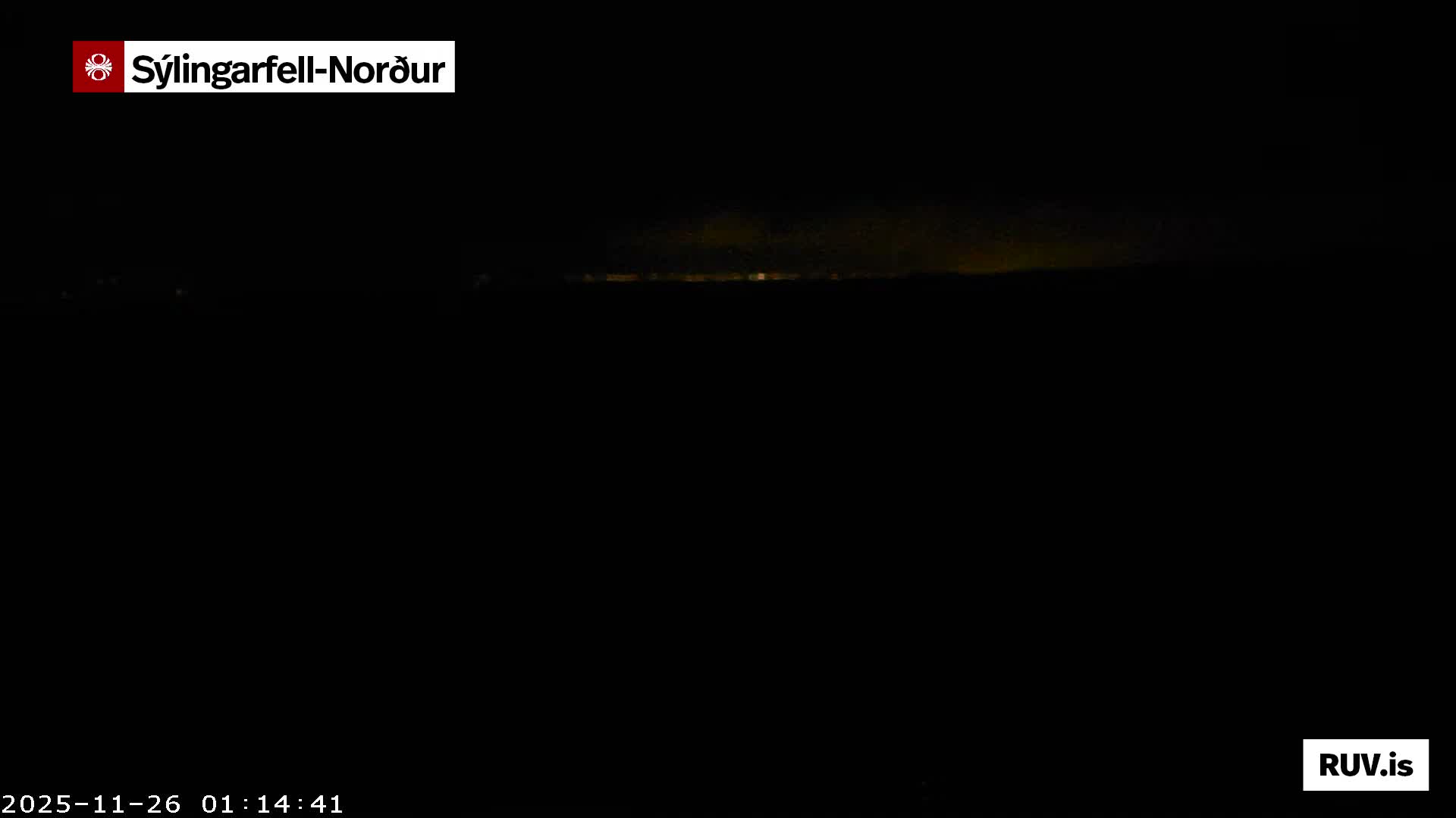 Sýlingarfell Tuya Volcano towards North PTZ Live Cam - Grindavik, Grindavikurbaer (Grindavíkurbær), Southern Peninsula (Suðurnes), Iceland