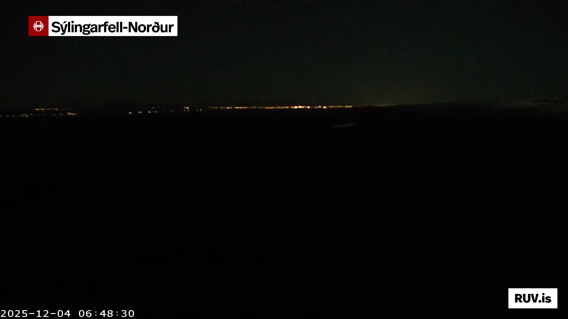 Sýlingarfell Tuya Volcano towards North PTZ Live Cam - Grindavik, Grindavikurbaer (Grindavíkurbær), Southern Peninsula (Suðurnes), Iceland