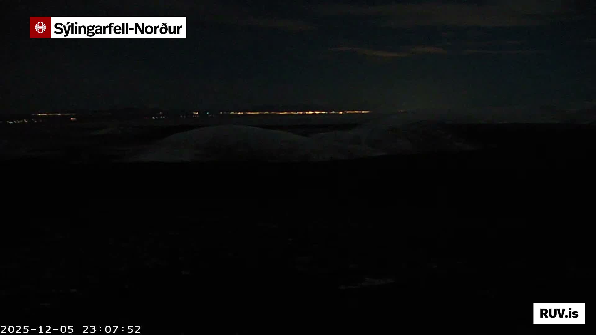 Sýlingarfell Tuya Volcano towards North PTZ Live Cam - Grindavik, Grindavikurbaer (Grindavíkurbær), Southern Peninsula (Suðurnes), Iceland