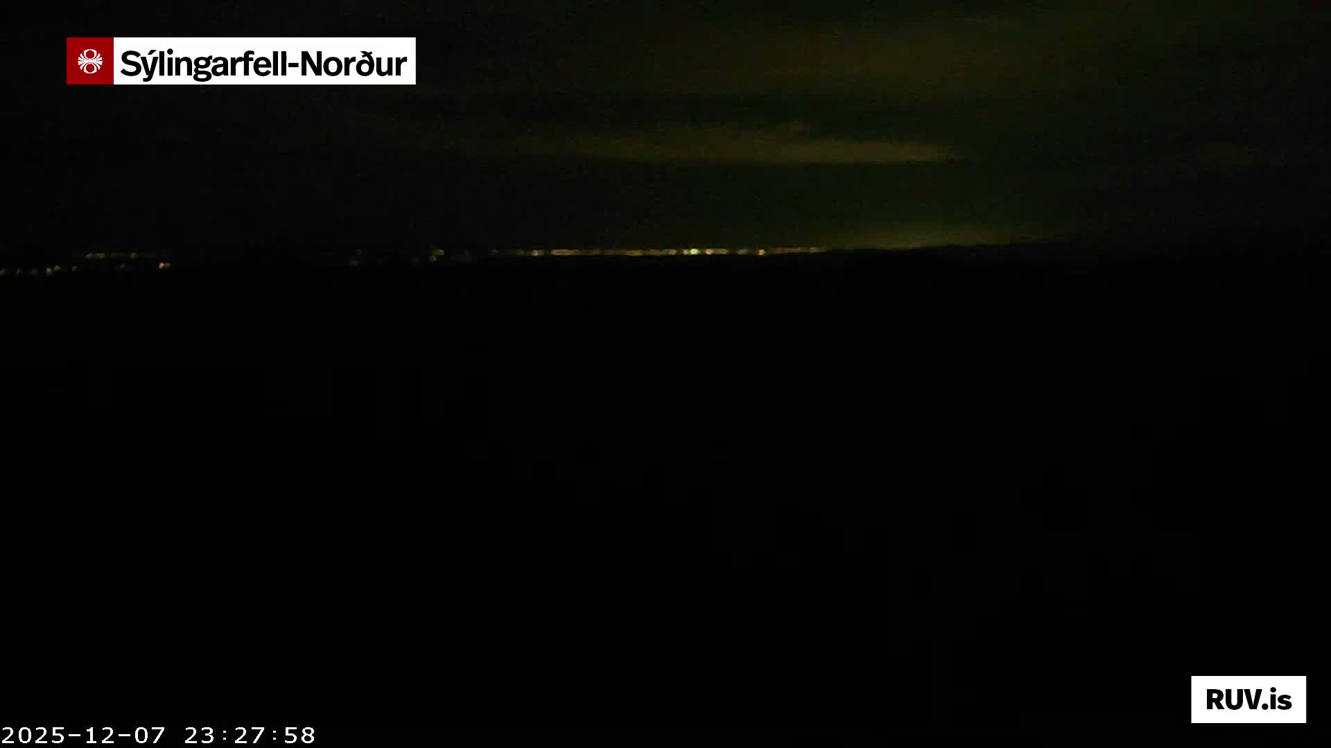 Sýlingarfell Tuya Volcano towards North PTZ Live Cam - Grindavik, Grindavikurbaer (Grindavíkurbær), Southern Peninsula (Suðurnes), Iceland