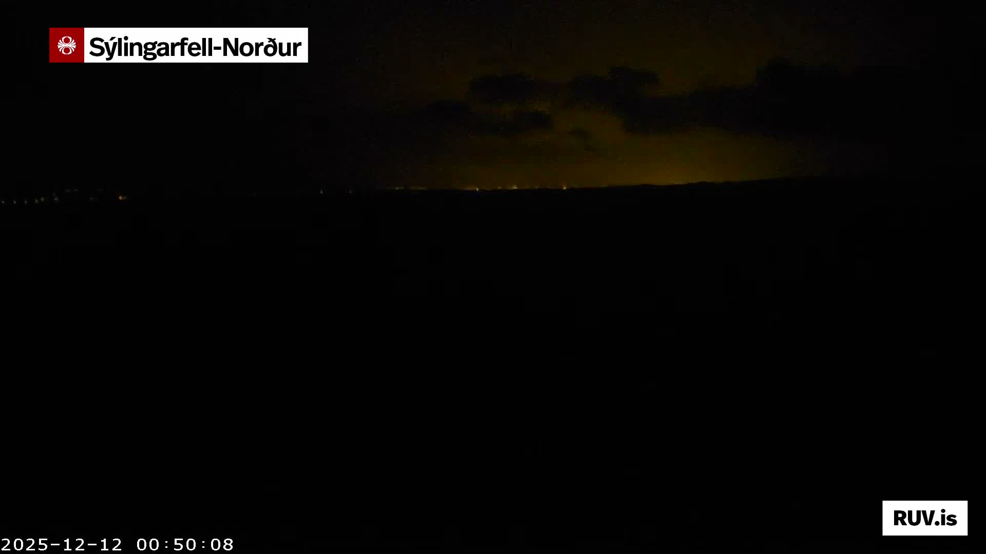 Sýlingarfell Tuya Volcano towards North PTZ Live Cam - Grindavik, Grindavikurbaer (Grindavíkurbær), Southern Peninsula (Suðurnes), Iceland