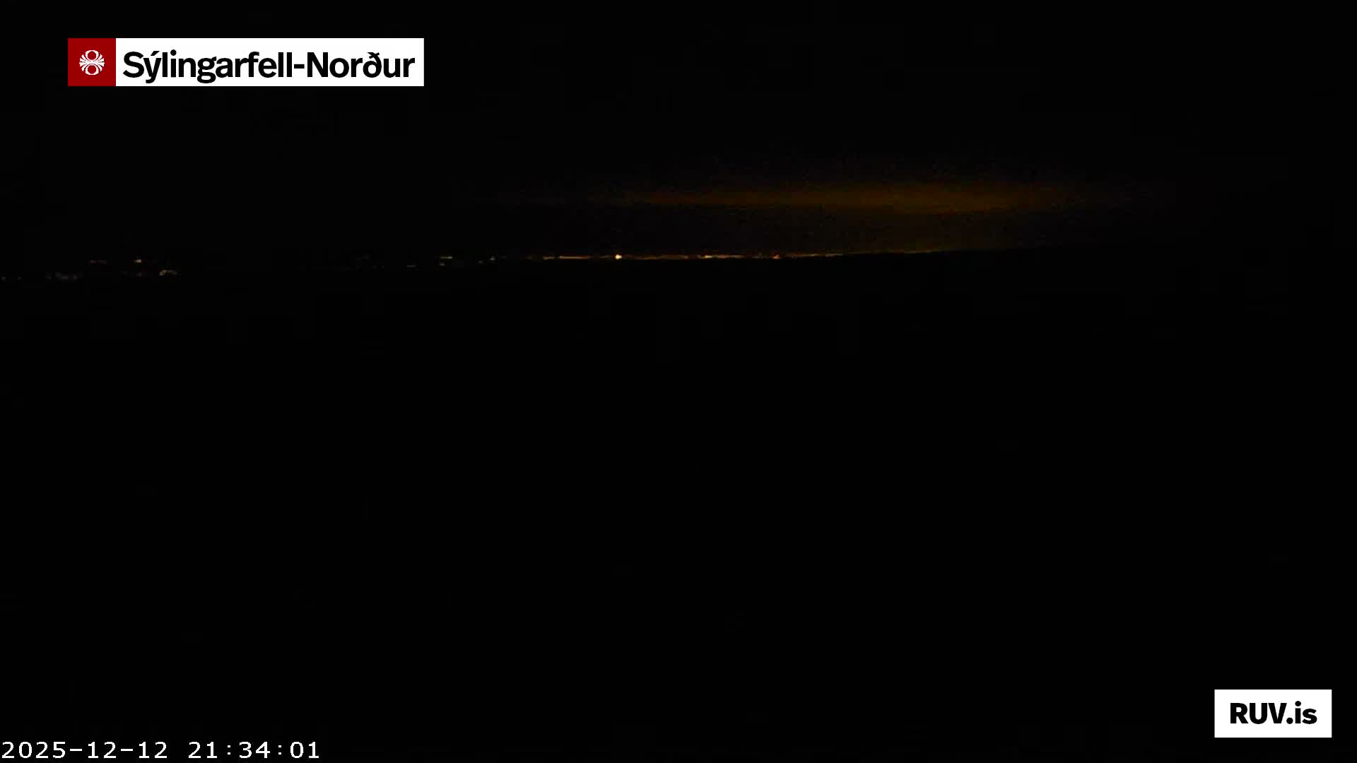 Sýlingarfell Tuya Volcano towards North PTZ Live Cam - Grindavik, Grindavikurbaer (Grindavíkurbær), Southern Peninsula (Suðurnes), Iceland
