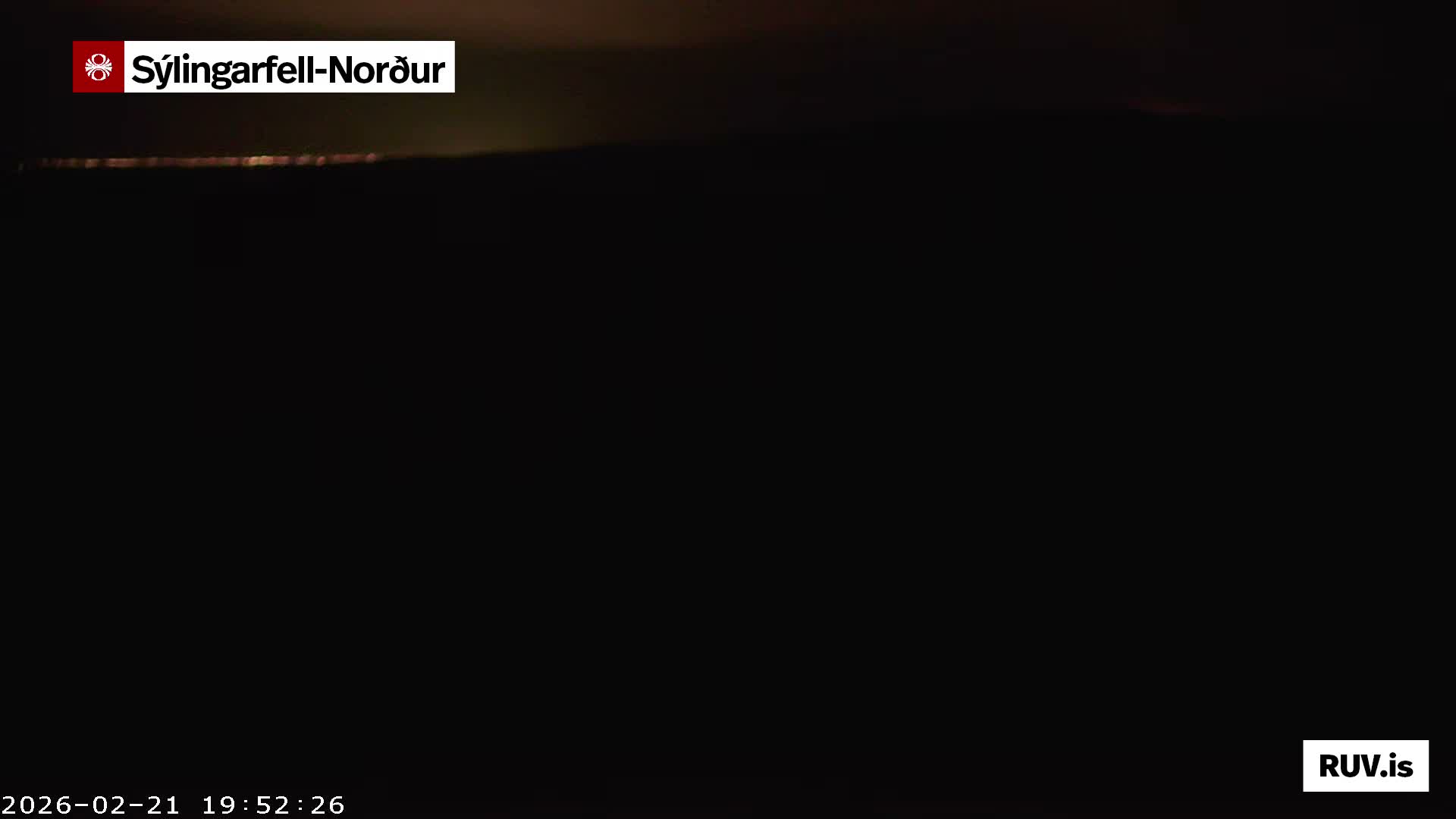 Sýlingarfell Tuya Volcano towards North PTZ Live Cam - Grindavik, Grindavikurbaer (Grindavíkurbær), Southern Peninsula (Suðurnes), Iceland
