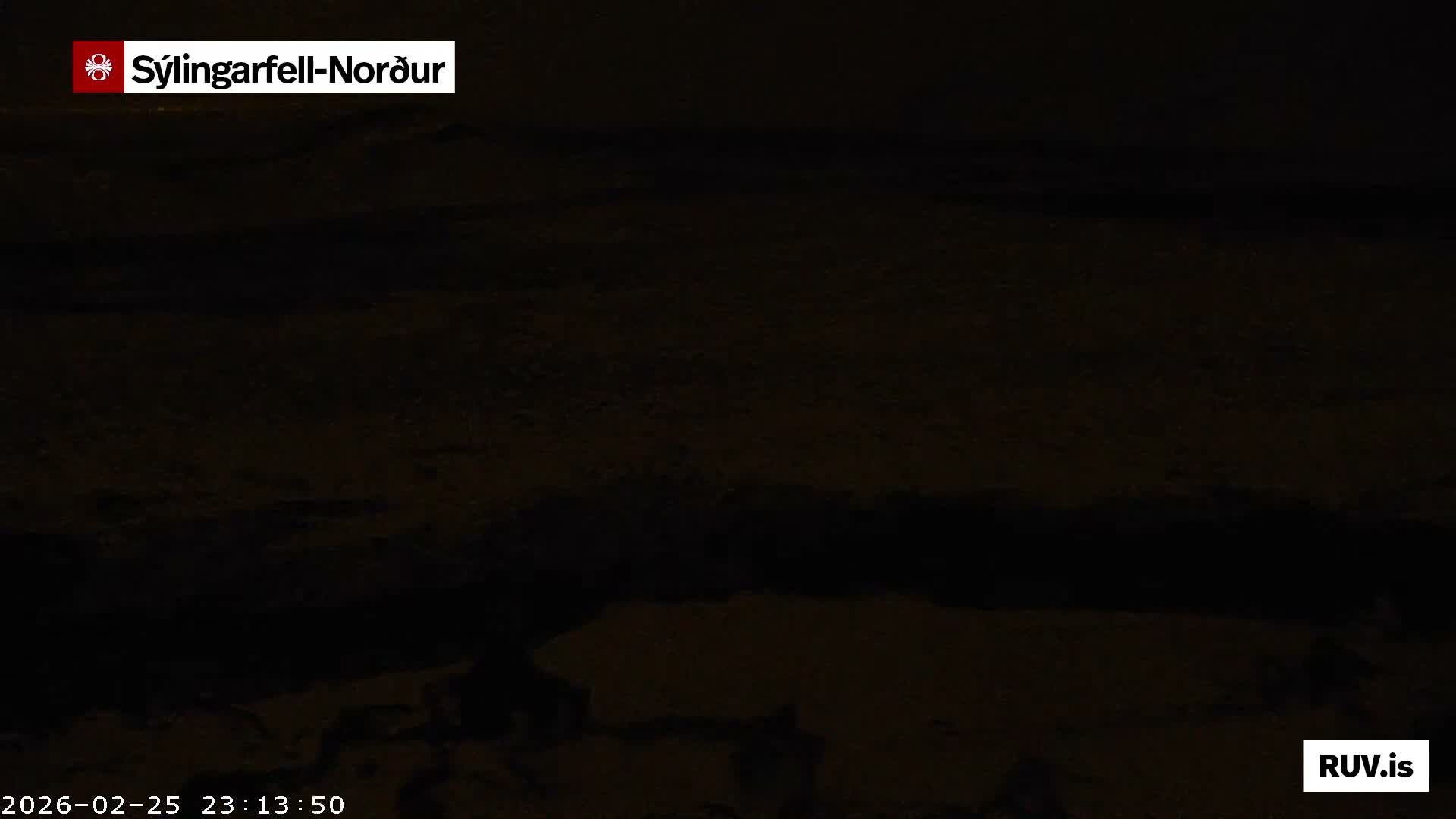 Sýlingarfell Tuya Volcano towards North PTZ Live Cam - Grindavik, Grindavikurbaer (Grindavíkurbær), Southern Peninsula (Suðurnes), Iceland