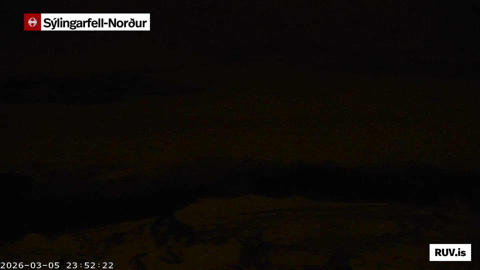 Sýlingarfell Tuya Volcano towards North PTZ Live Cam - Grindavik, Grindavikurbaer (Grindavíkurbær), Southern Peninsula (Suðurnes), Iceland