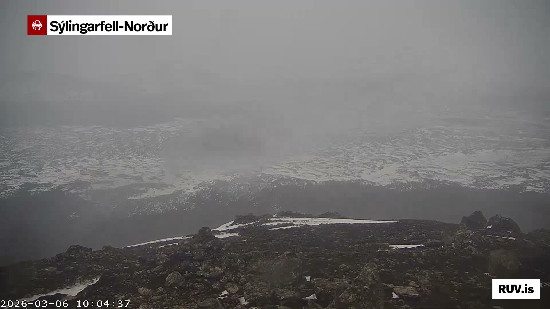 Sýlingarfell Tuya Volcano towards North PTZ Live Cam - Grindavik, Grindavikurbaer (Grindavíkurbær), Southern Peninsula (Suðurnes), Iceland