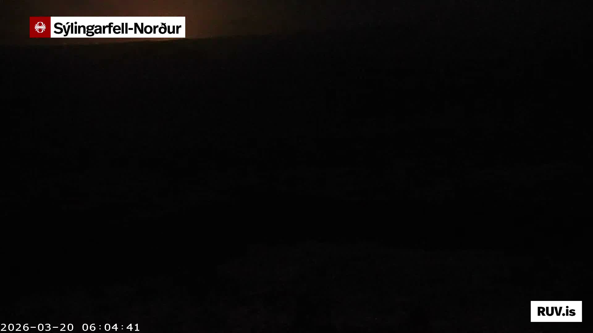 Sýlingarfell Tuya Volcano towards North PTZ Live Cam - Grindavik, Grindavikurbaer (Grindavíkurbær), Southern Peninsula (Suðurnes), Iceland